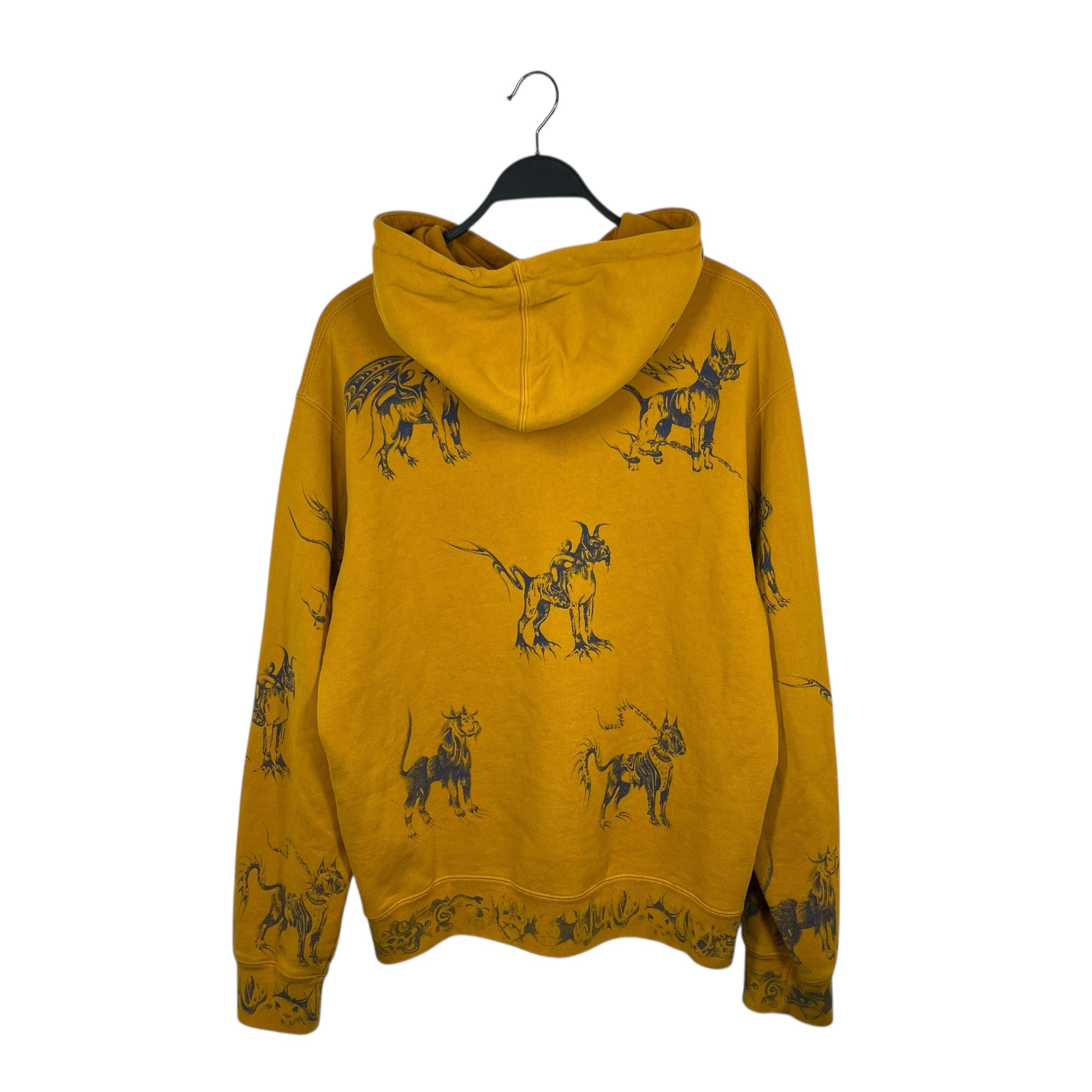 Supreme/Hoodie/M/All Over Print/Cotton/GLD/dogs view 2