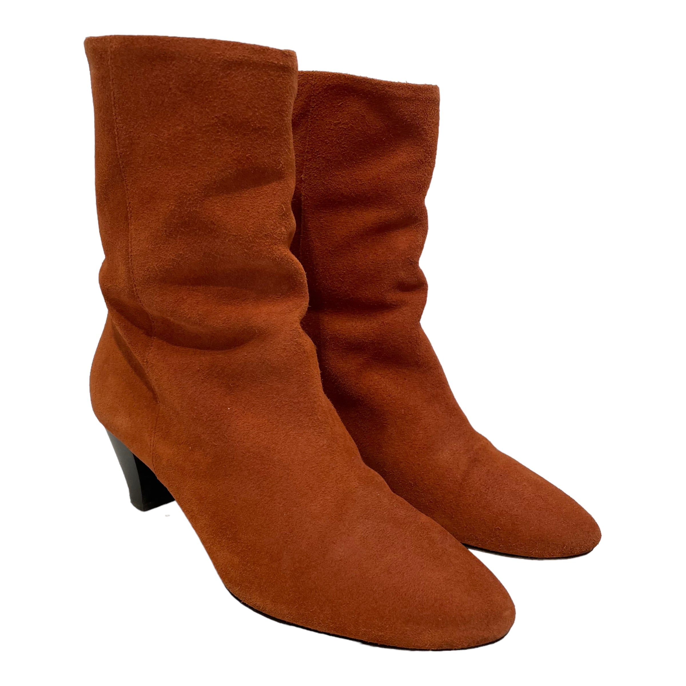 ISABEL MARANT ETOILE/Booties/EU 38/Suede/ORN/Dyna Ankle – 2nd STREET USA