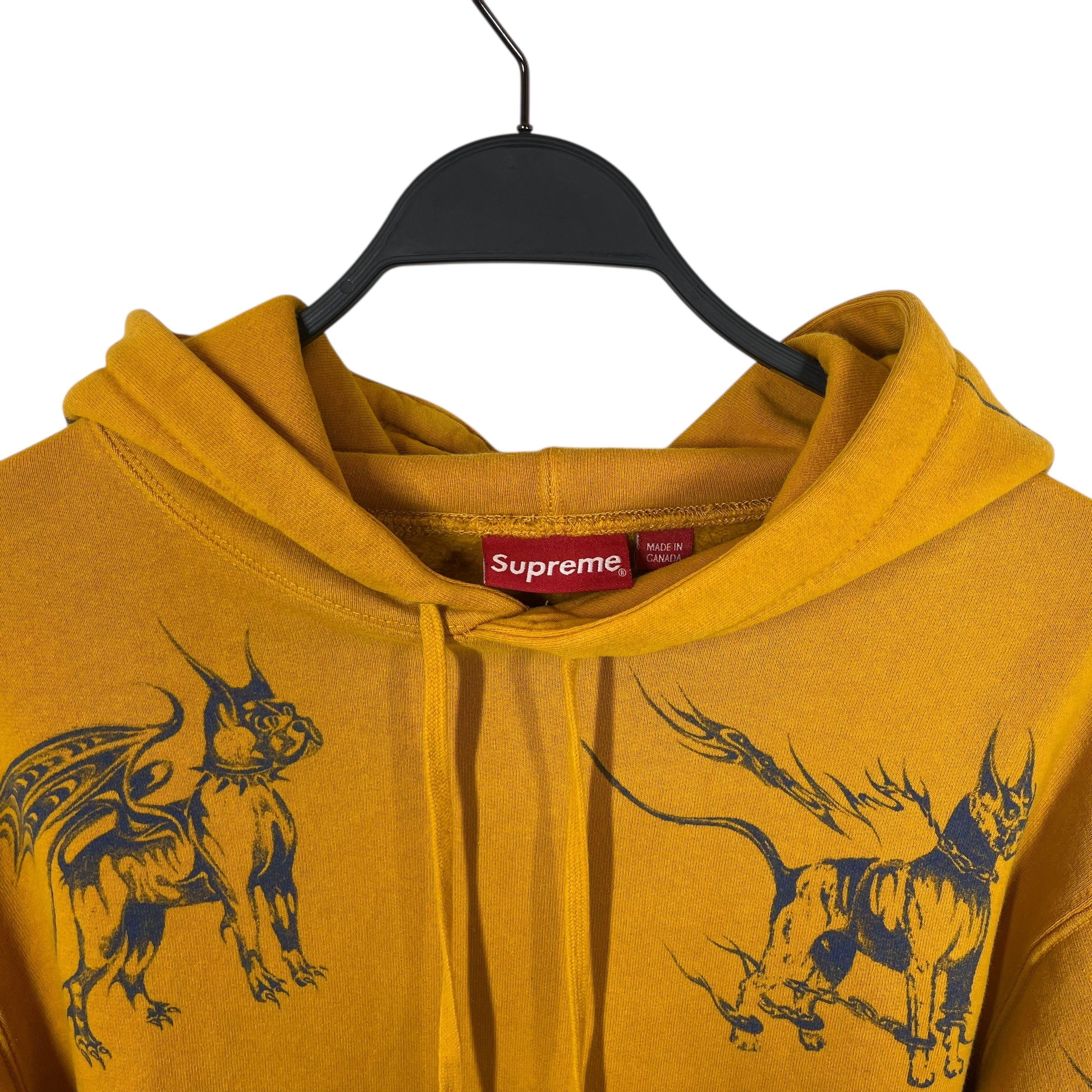 Supreme/Hoodie/M/All Over Print/Cotton/GLD/dogs view 3