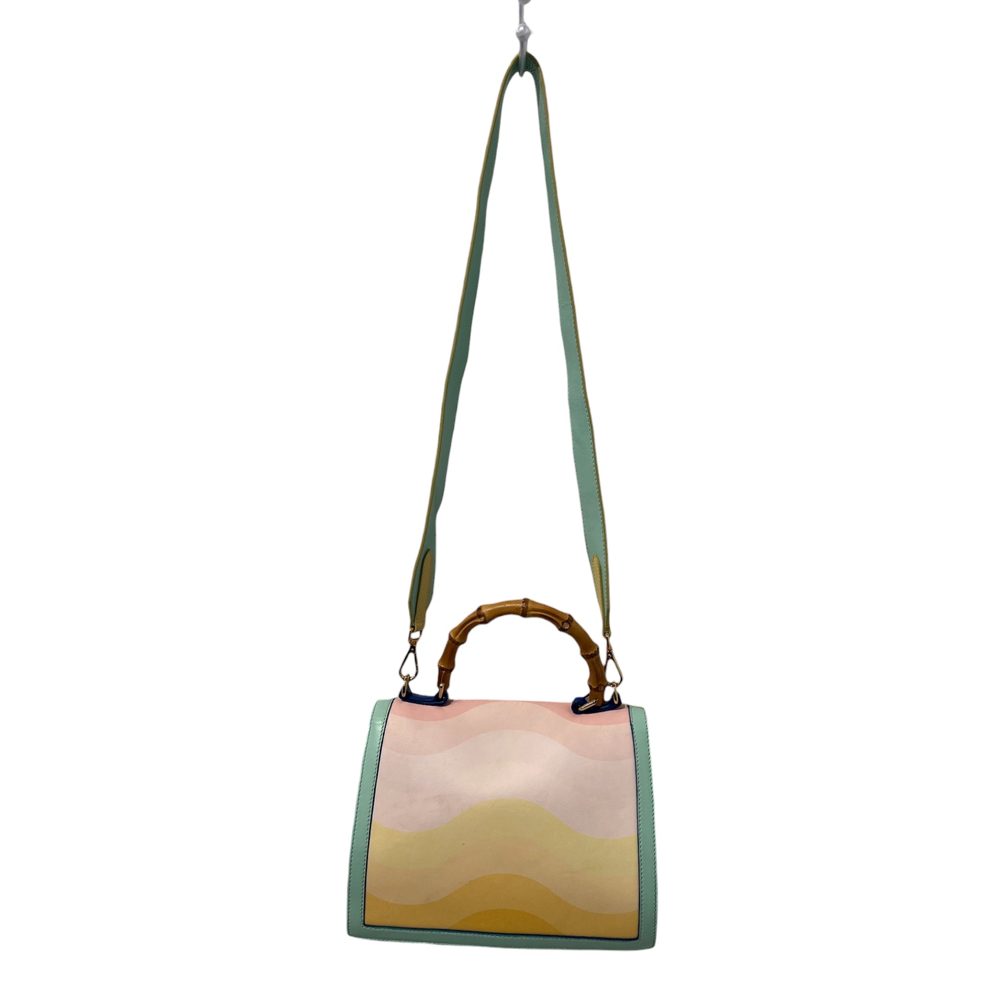 CASABLANCA/Hand Bag/All Over Print/Leather/MLT/BAMBOO HANDLE view 2