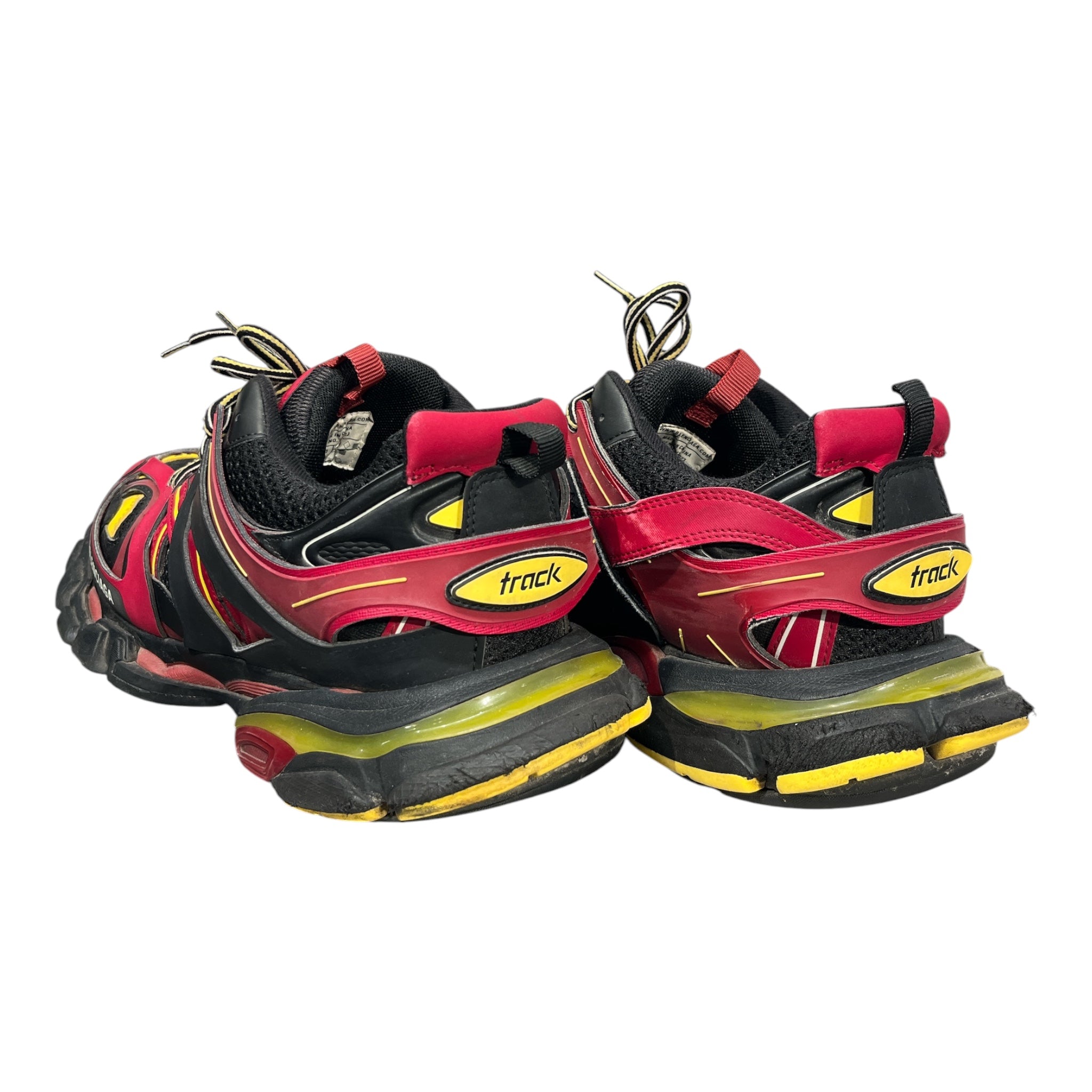 BALENCIAGA/Low-Sneakers/EU 45/RED/YELOW BLACK view 2
