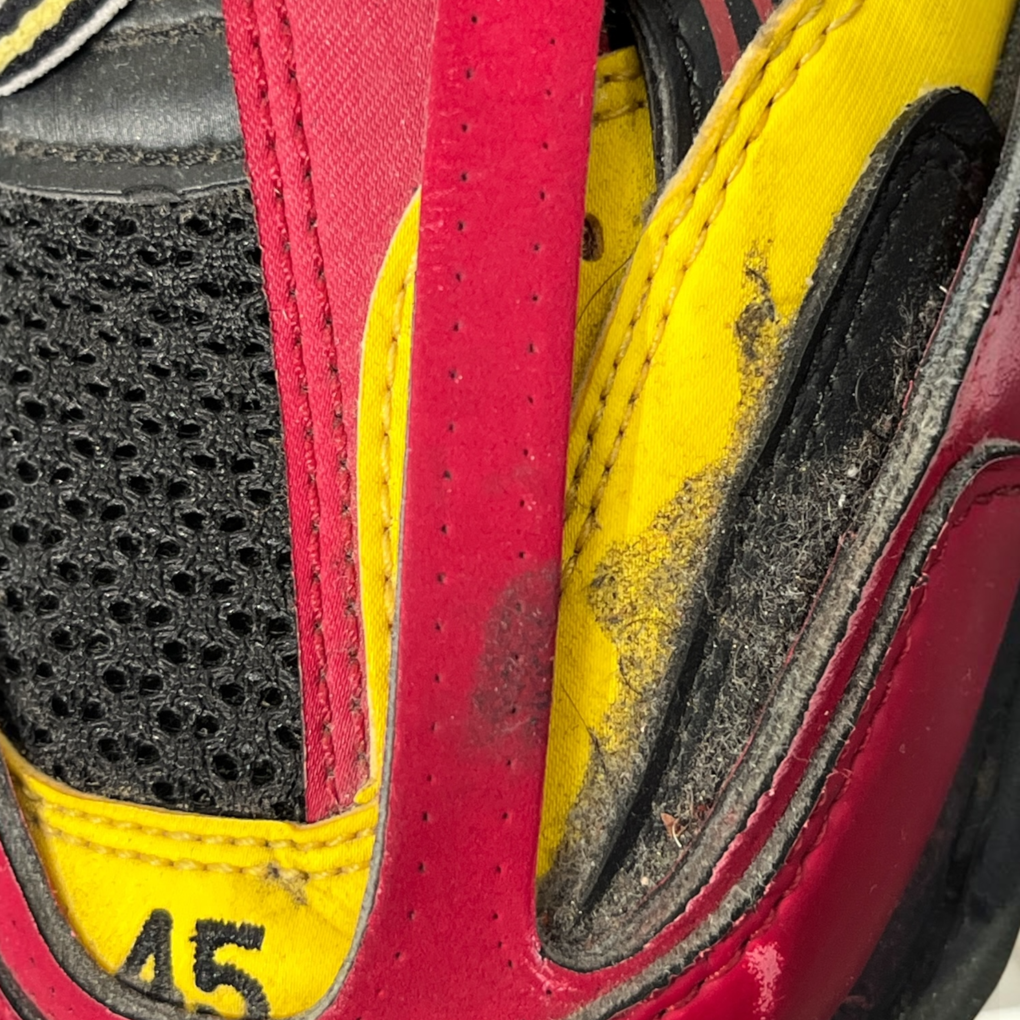 BALENCIAGA/Low-Sneakers/EU 45/RED/YELOW BLACK view 5