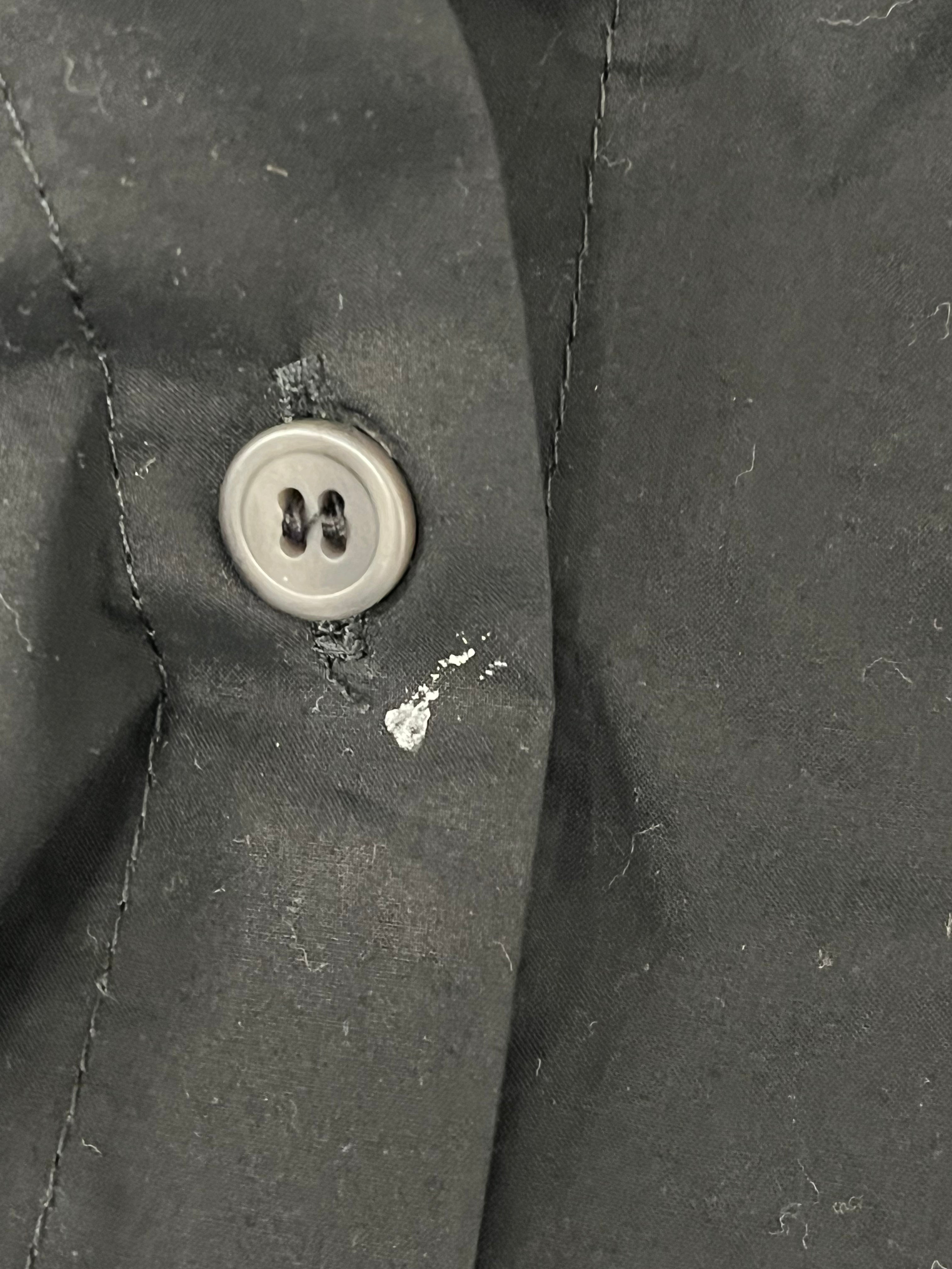MM6/LS Shirt/42/Cotton/BLK/LONG FRONT BUTTON CLOSURE view 5