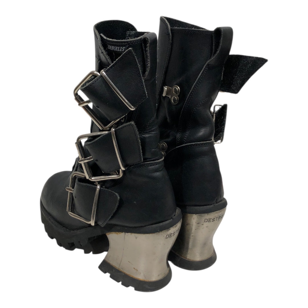 DESTROY/Biker Boots/EU 36/Leather/BLK/ view 2