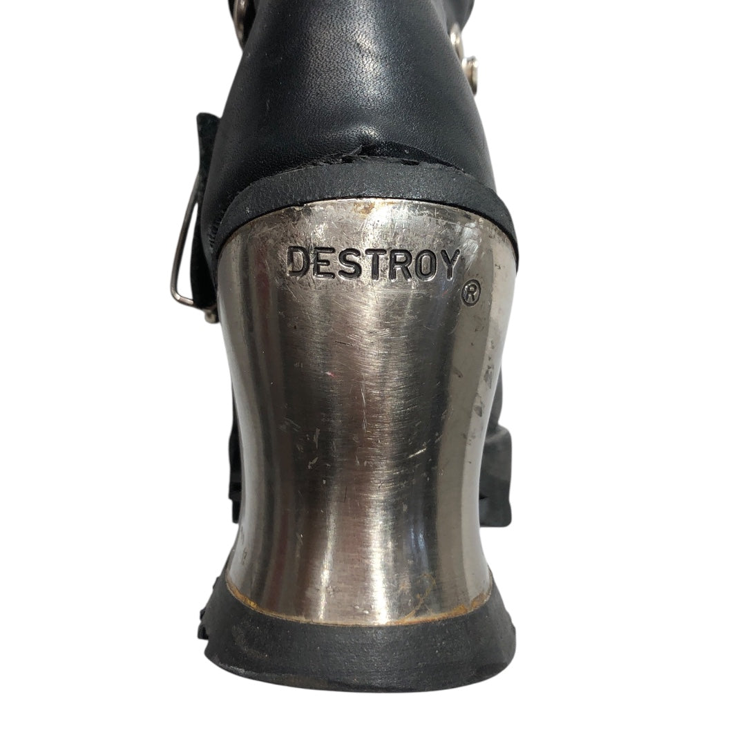 DESTROY/Biker Boots/EU 36/Leather/BLK/ view 4