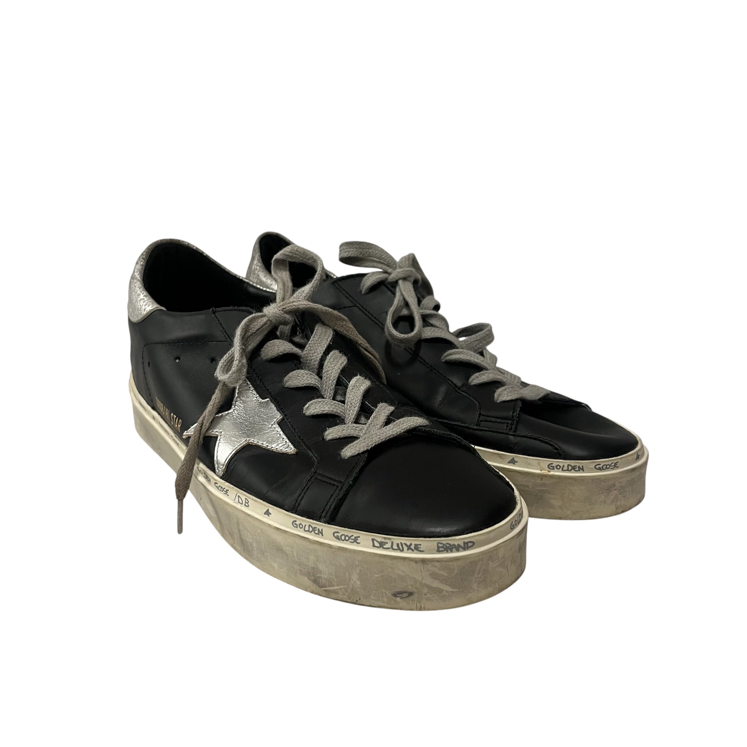 GOLDEN GOOSE/Low-Sneakers/EU 39/Leather/BLK/ view 1