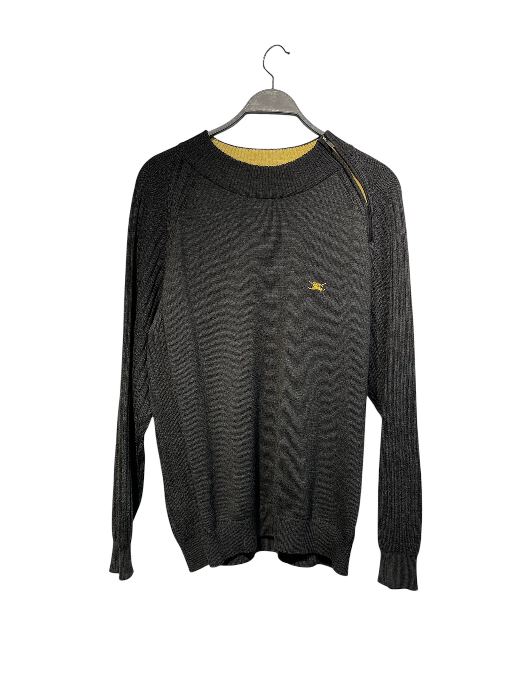 BURBERRY/Sweatshirt/S/Silk/GRY/ view 2