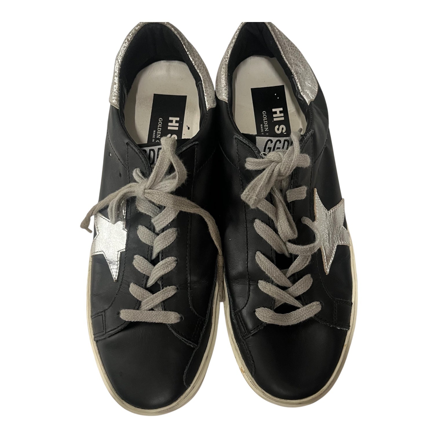 GOLDEN GOOSE/Low-Sneakers/EU 39/Leather/BLK/ view 4