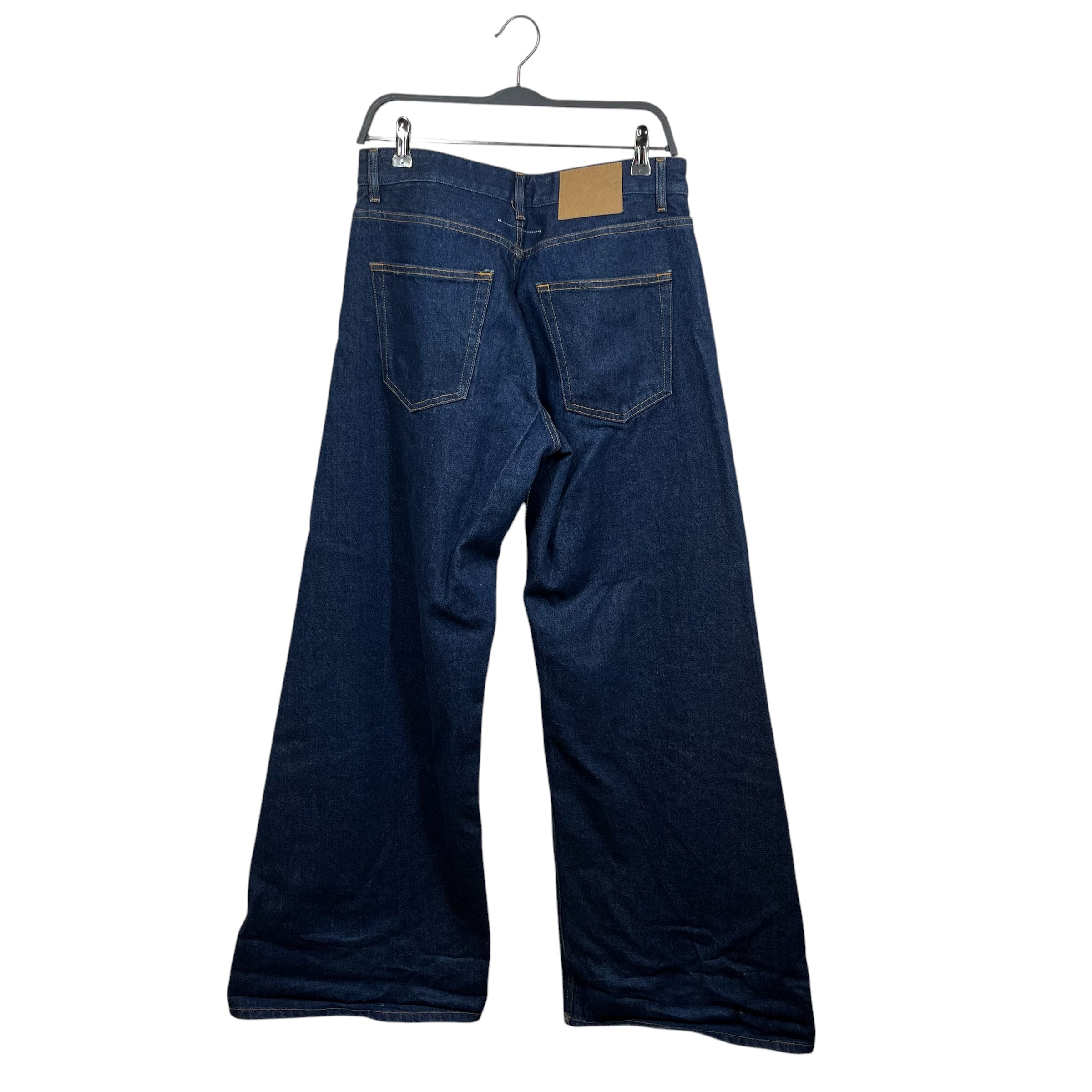 MM6/Wide Leg Pants/30/Denim/IDG/RAW TWISTED SEAM DENIM view 2