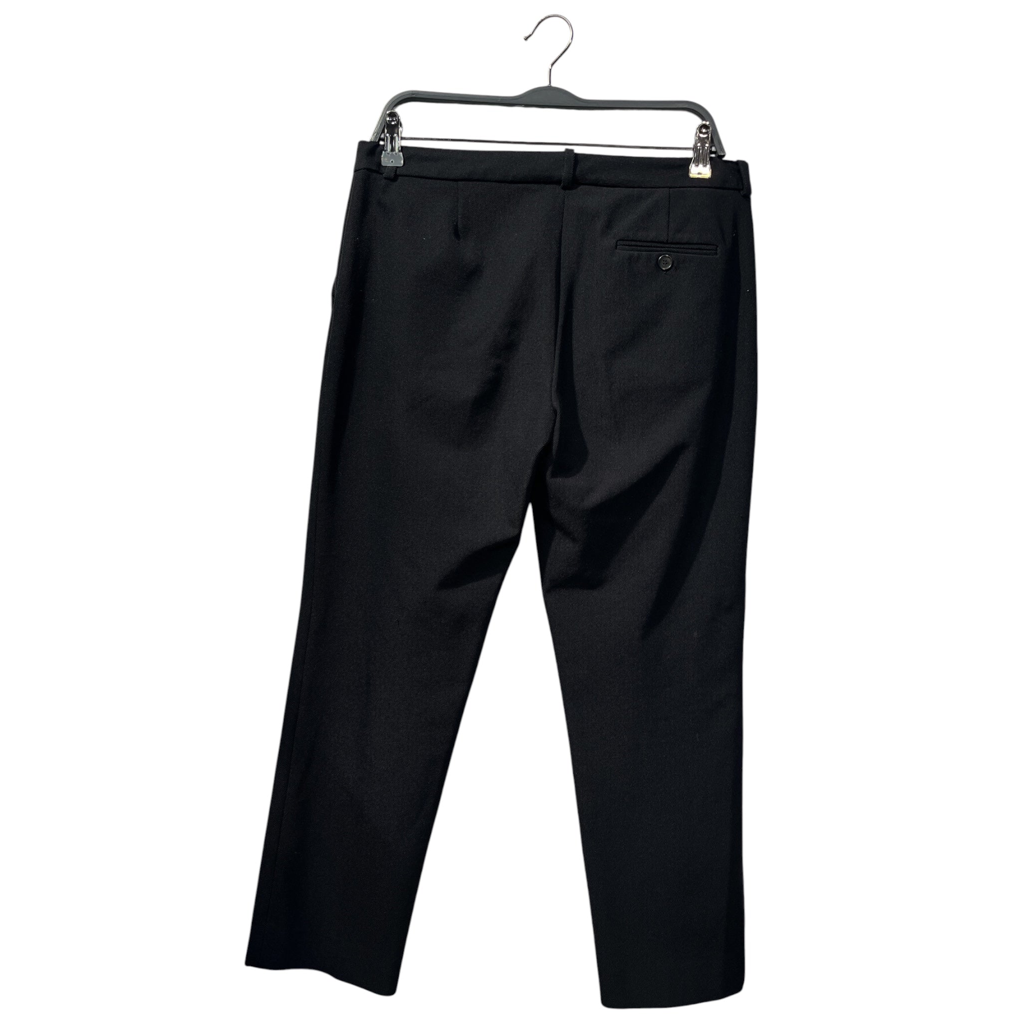 JIL SANDER/Straight Pants/38/Cotton/BLK/ view 2