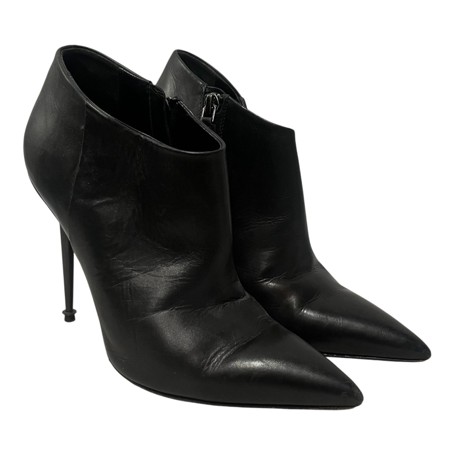 TOM FORD/Ankle Boots/EU 37/Leather/BLK/ring heeled ankle boots view 1