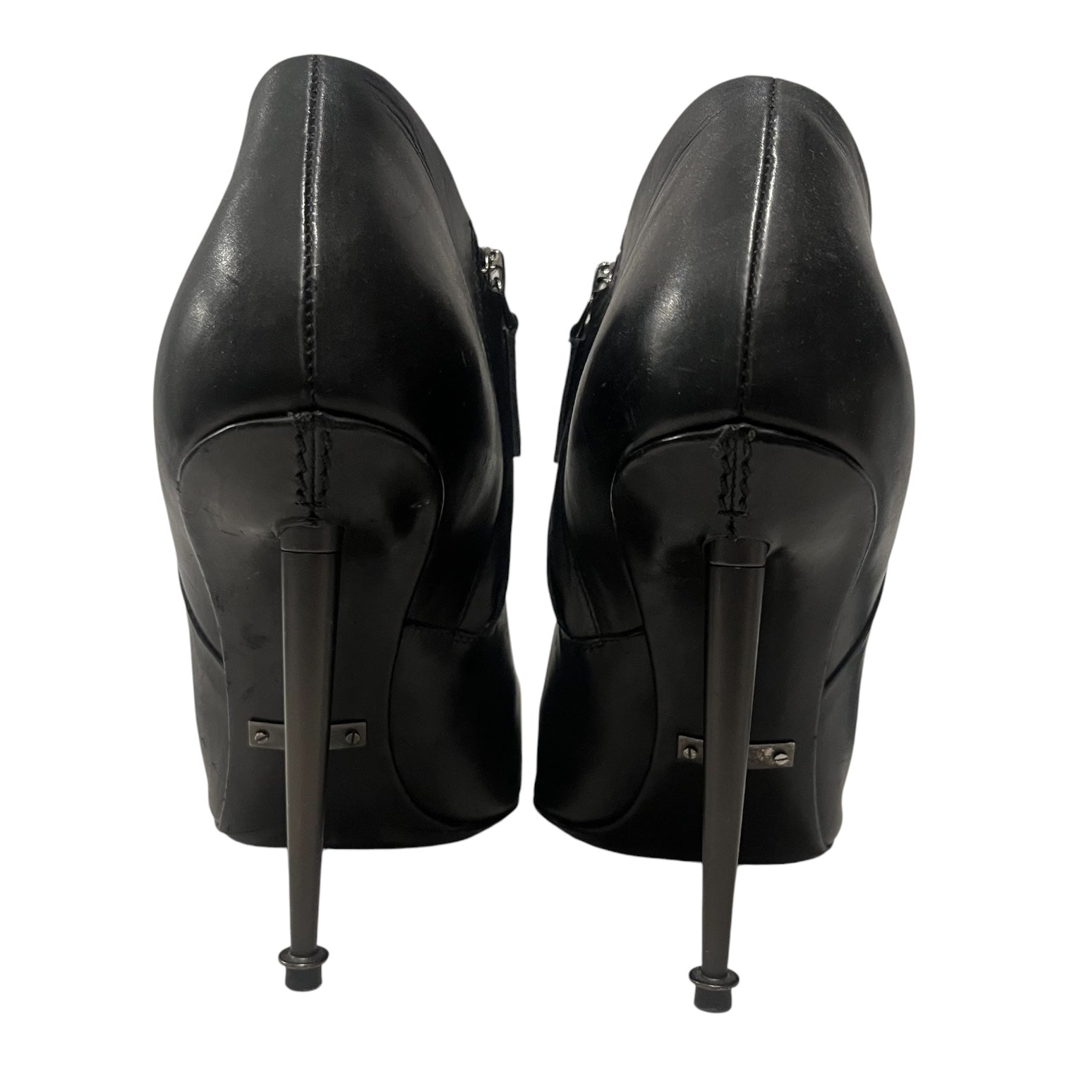 TOM FORD/Ankle Boots/EU 37/Leather/BLK/ring heeled ankle boots view 3