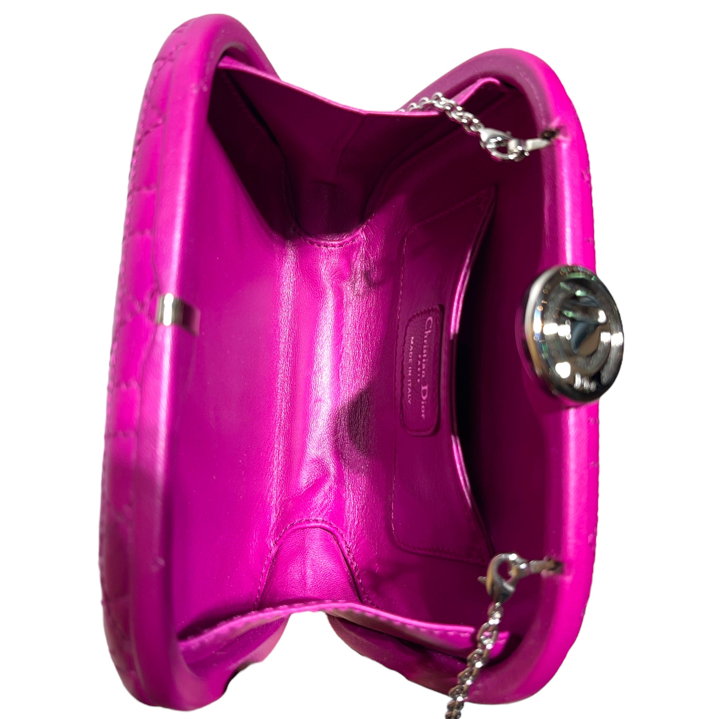 Christian Dior/Hand Bag/Leather/PPL/clutch bag view 4