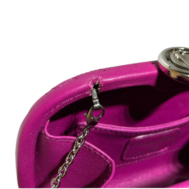 Christian Dior/Hand Bag/Leather/PPL/clutch bag
