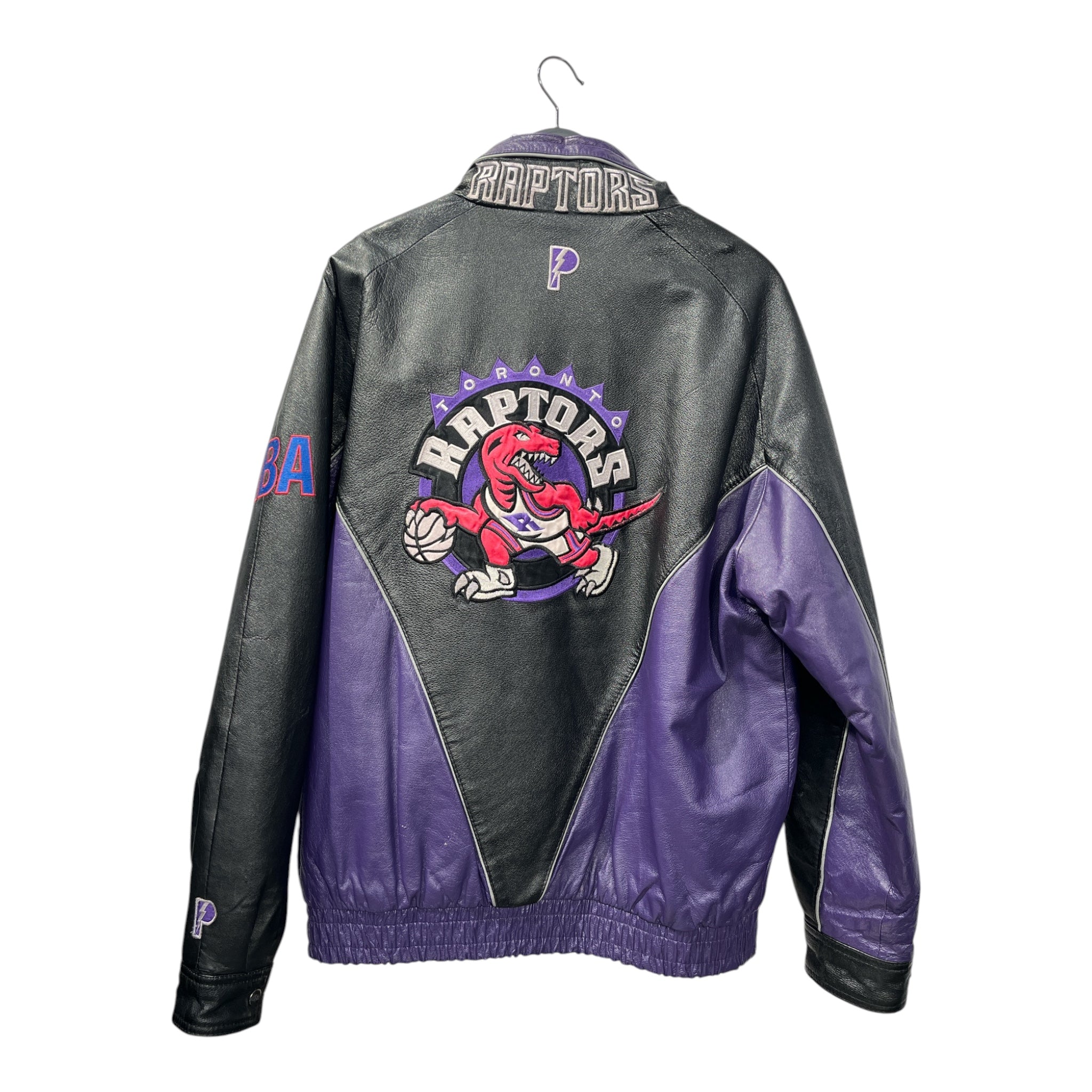 PRO PLAYER/Jacket/L/Leather/MLT/RAPTORS PURPLE LINING view 2