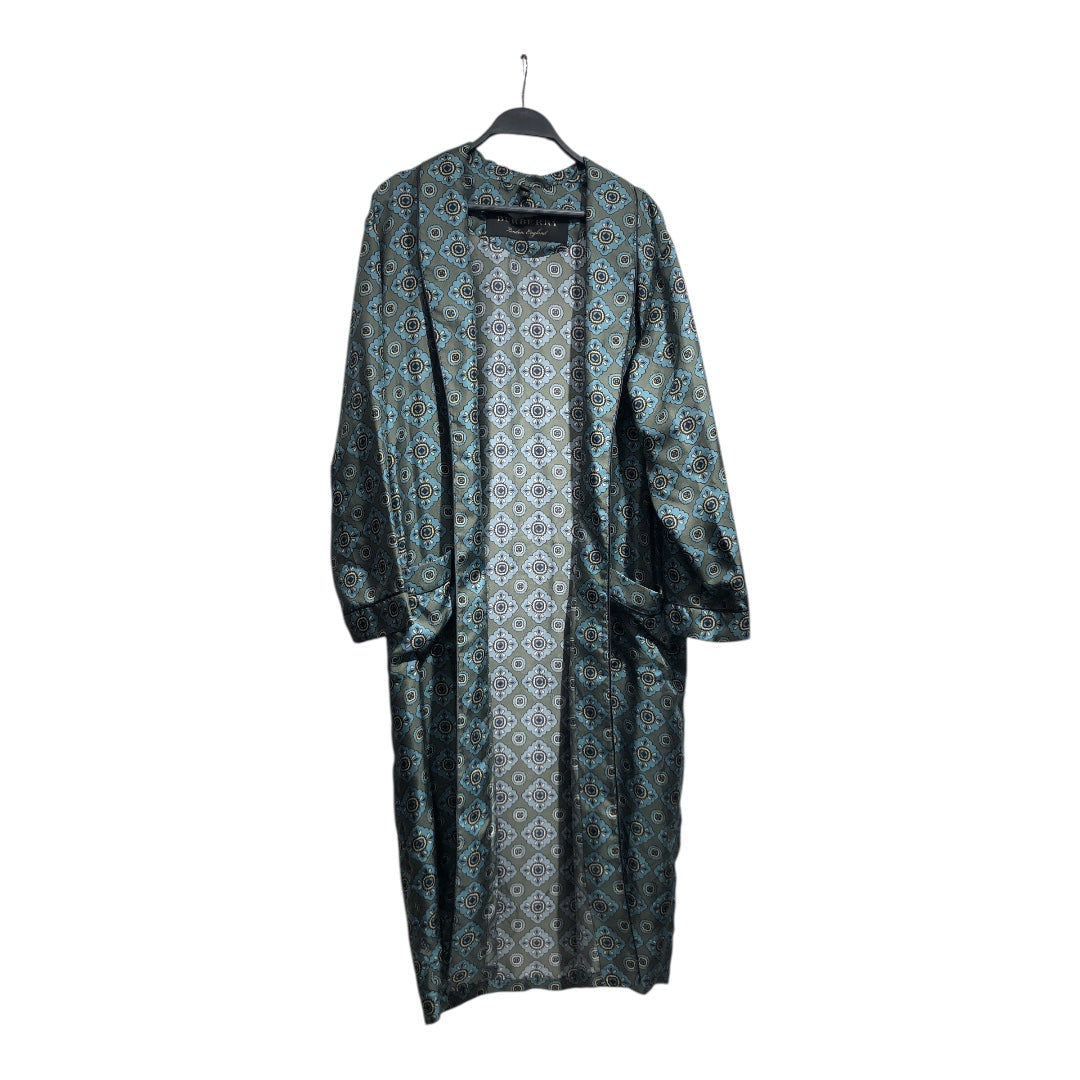 BURBERRY LONDON/LS Dress/6/Monogram/Silk/GRN/ view 1