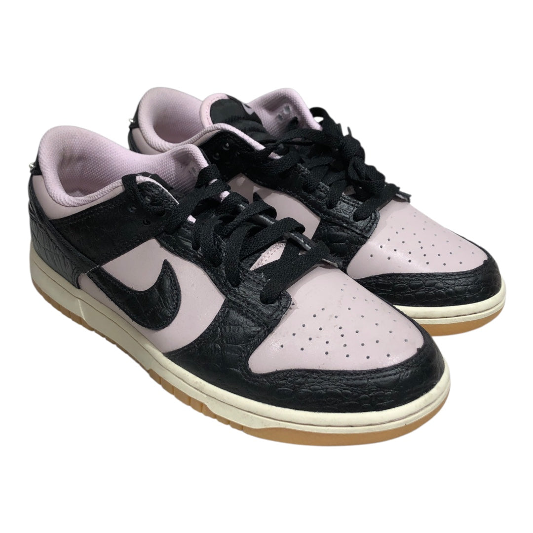 NIKE/Low-Sneakers/US 5.5/Leather/PNK/Dunk Low Pink w Pearled Heel view 1