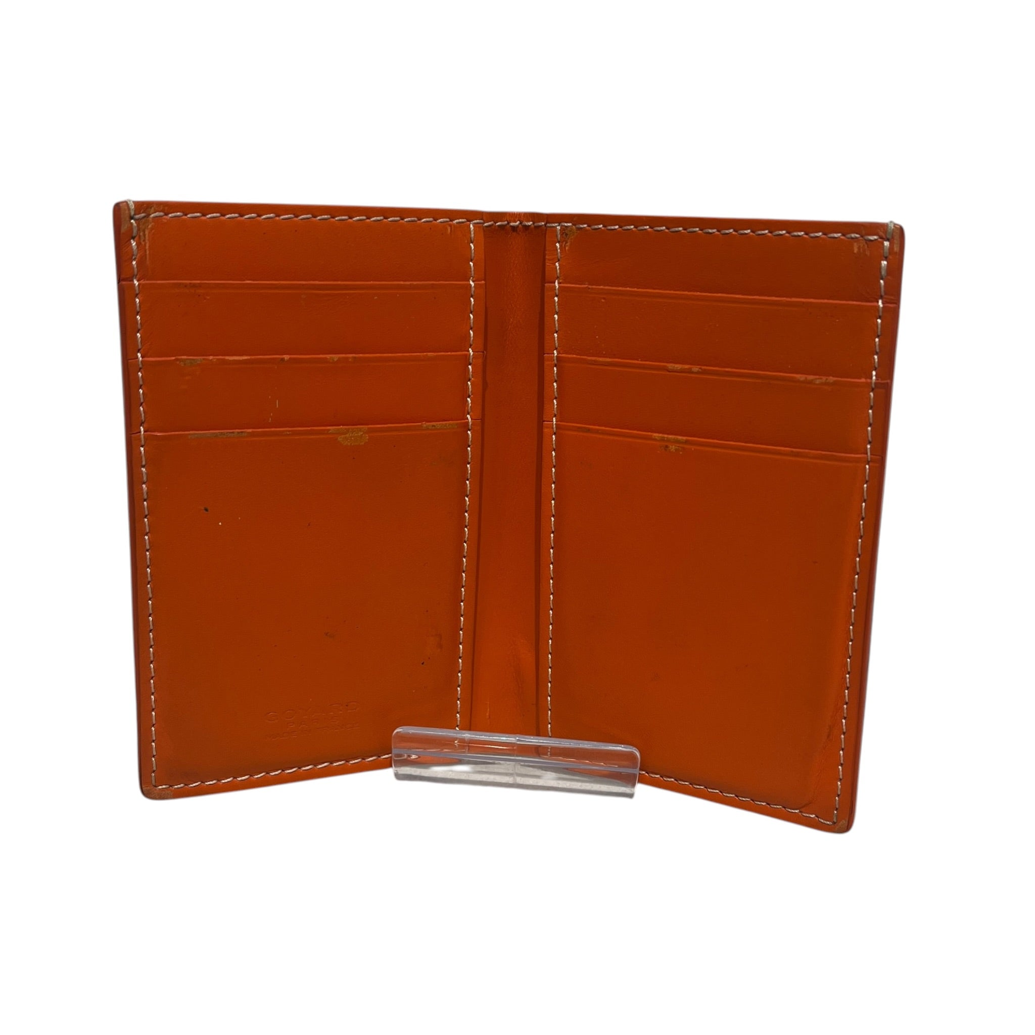 GOYARD/Bifold Wallet/Monogram/Leather/ORN/saint pierre card wallet view 4