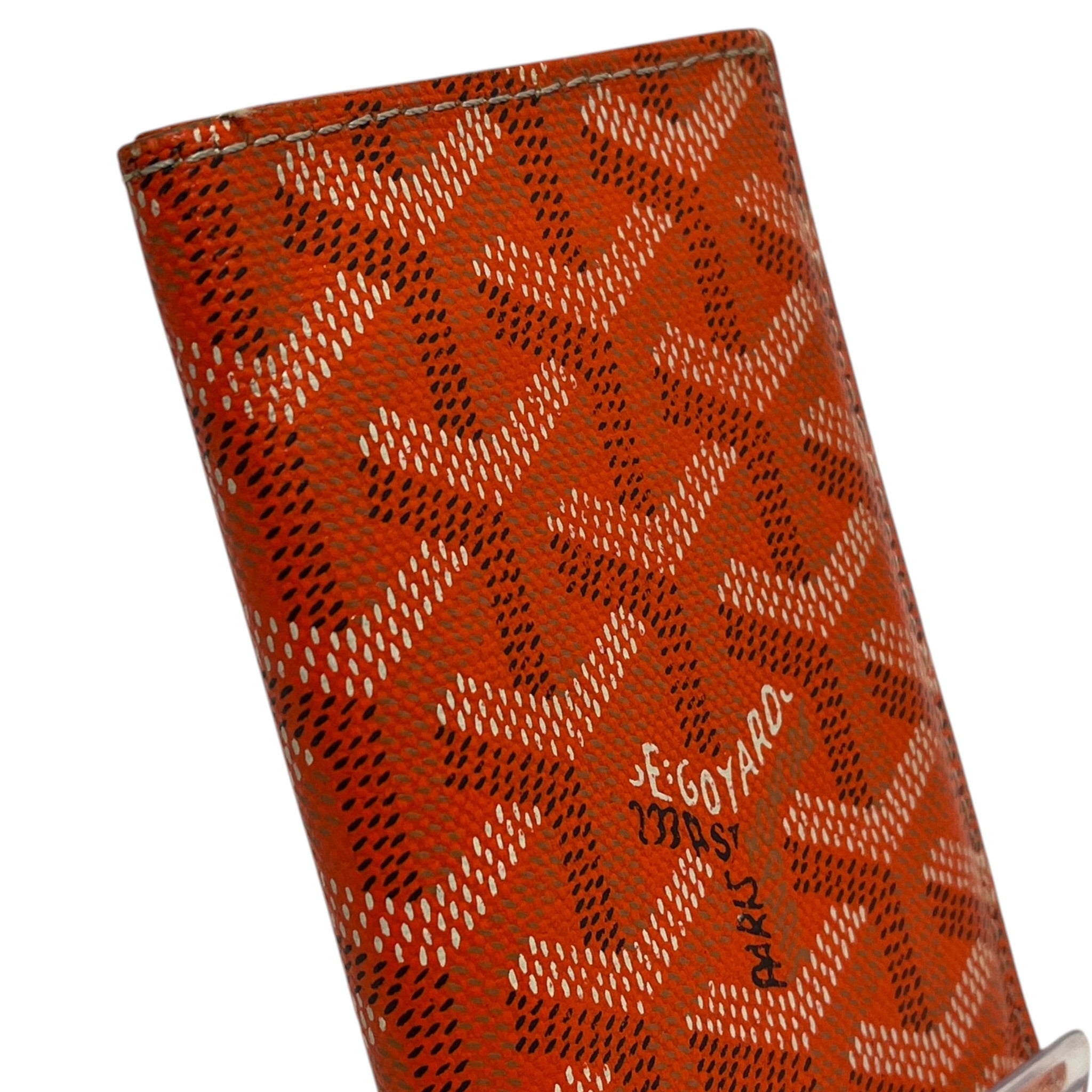 GOYARD/Bifold Wallet/Monogram/Leather/ORN/saint pierre card wallet view 6