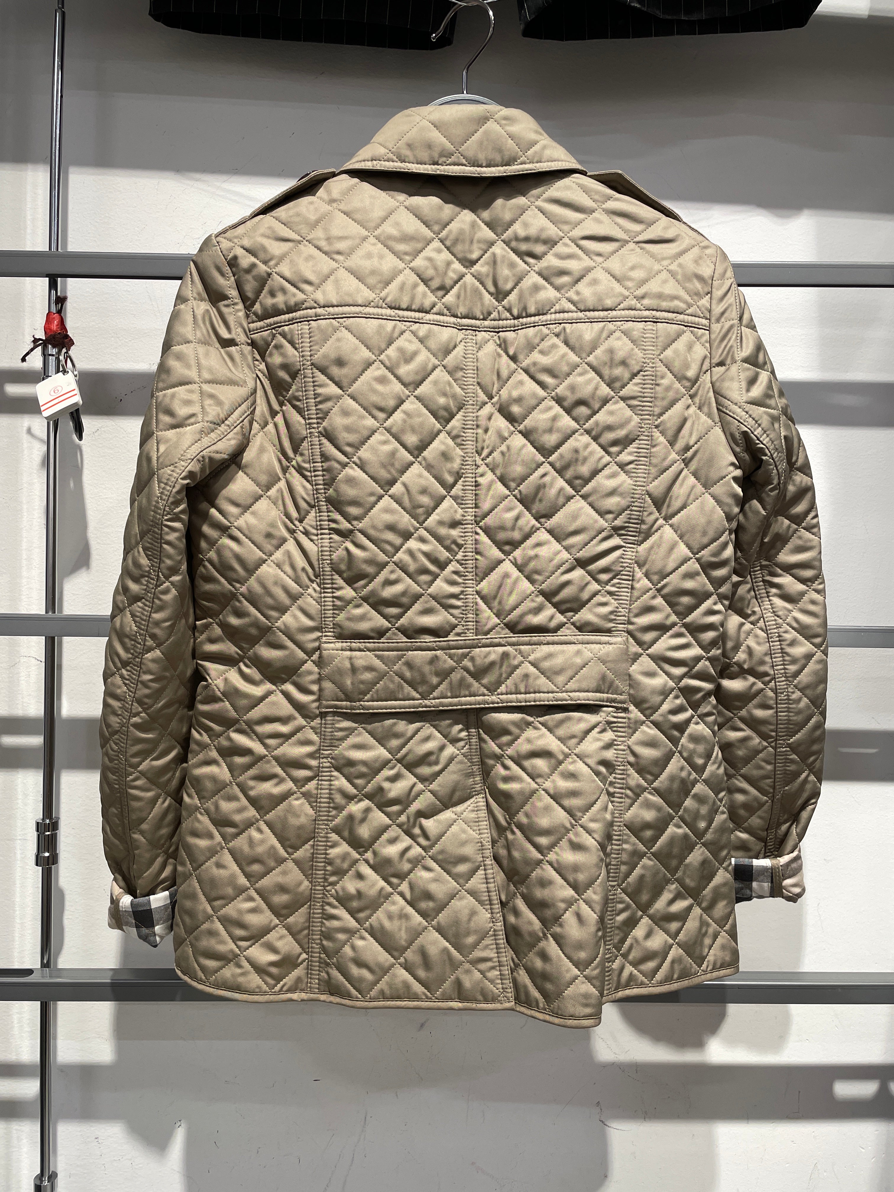 BURBERRY BRIT/Puffer Jkt/XS/Polyester/BEG/ASHURT view 2