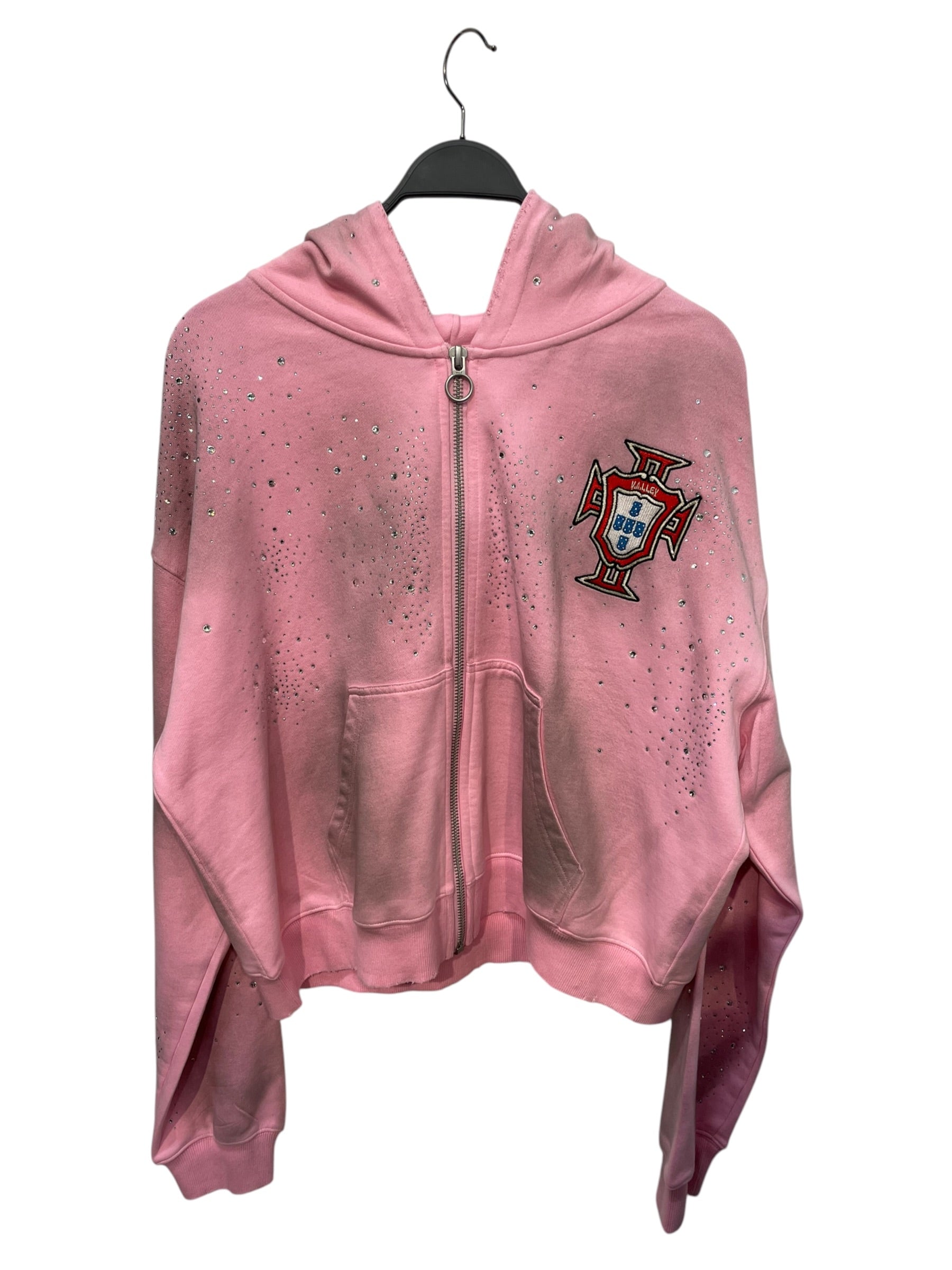 Vale Forever/Hoodie/L/Cotton/PNK/forever venus distressed view 1