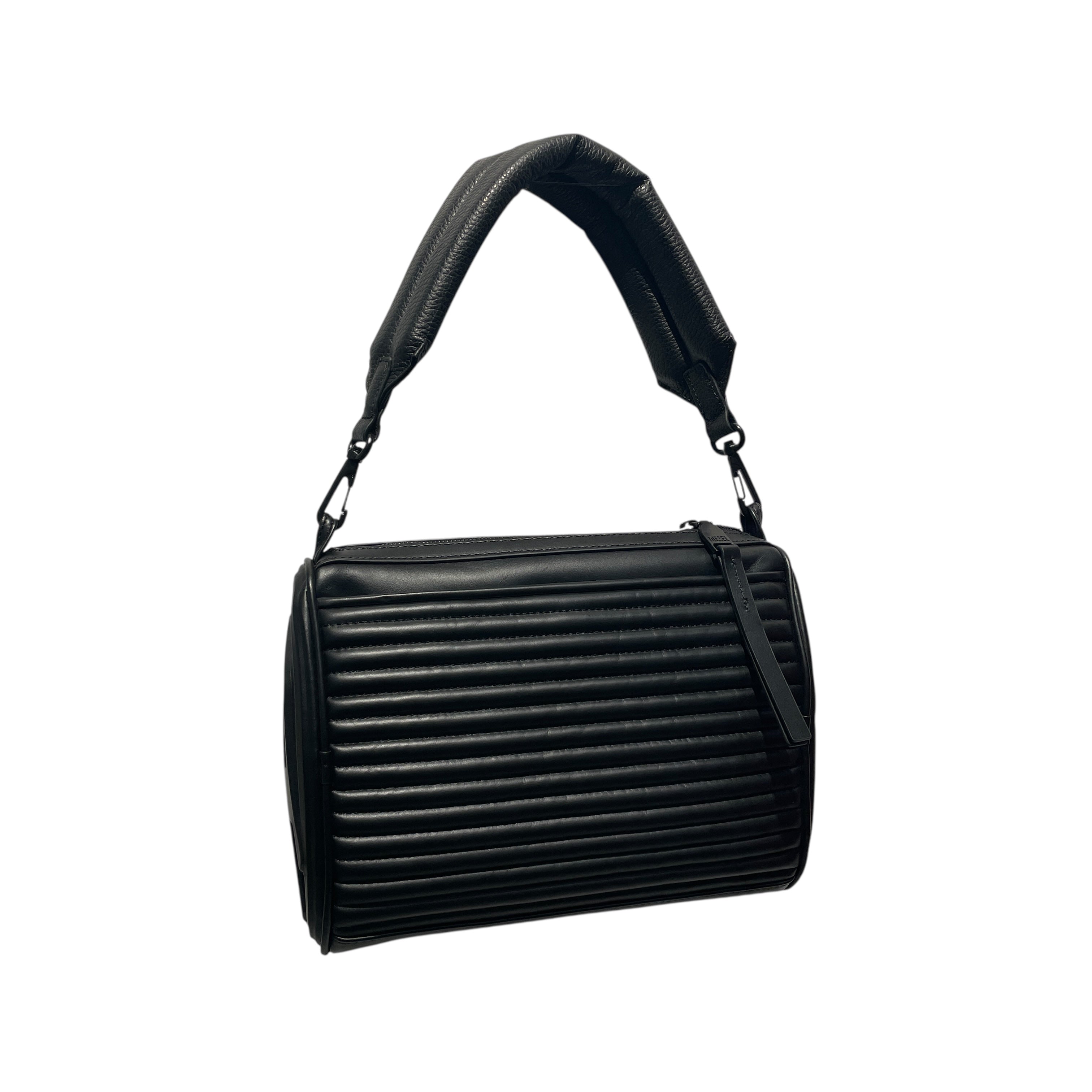 DIESEL/Cross Body Bag/Leather/BLK/odd shoulder bag view 1