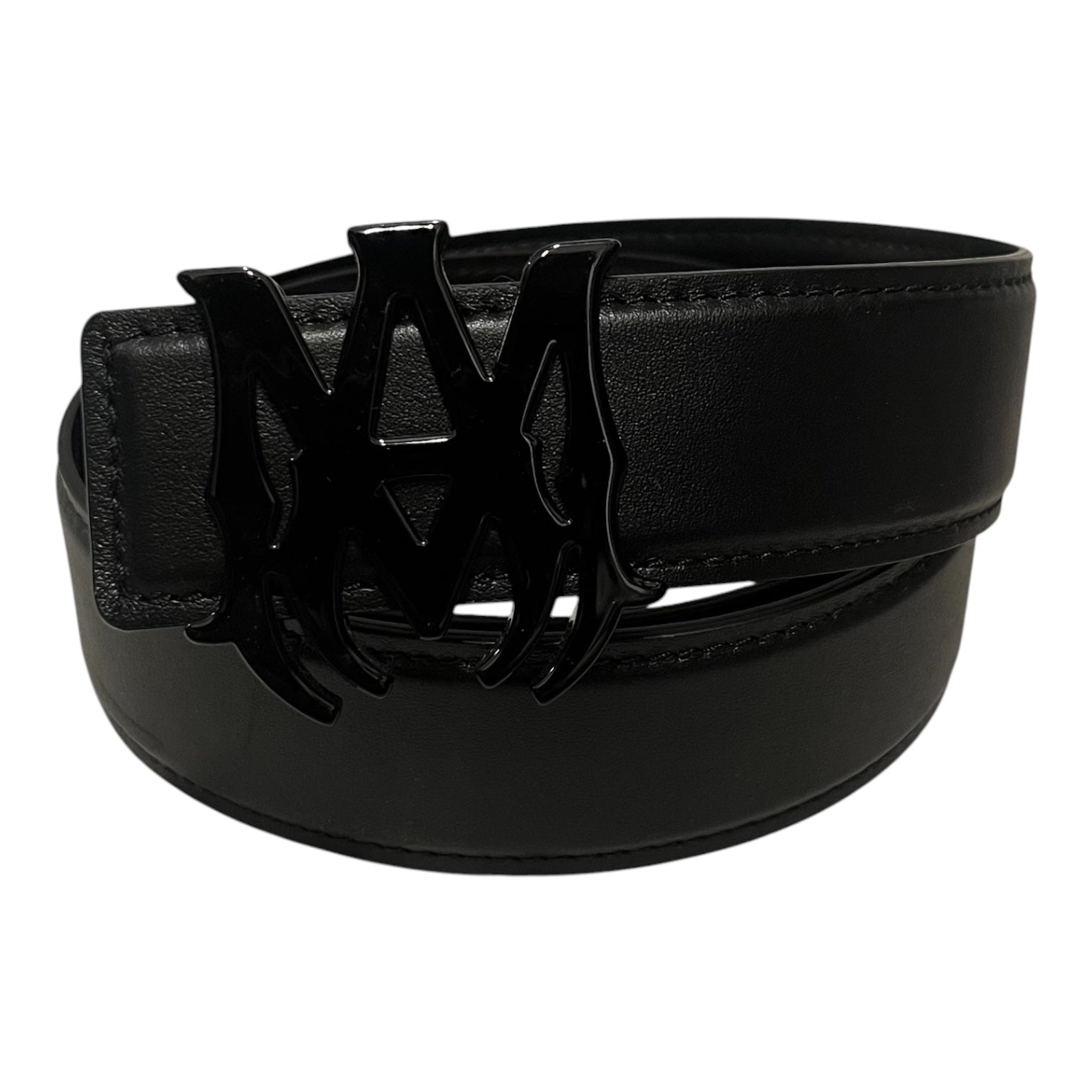 AMIRI/Belt/Leather/BLK/M's/logo view 1