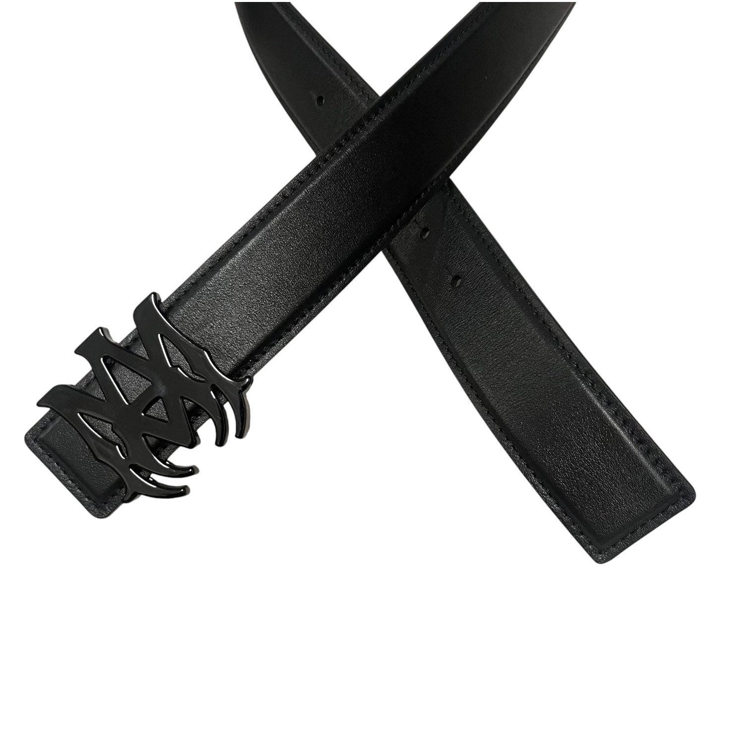 AMIRI/Belt/Leather/BLK/M's/logo view 2