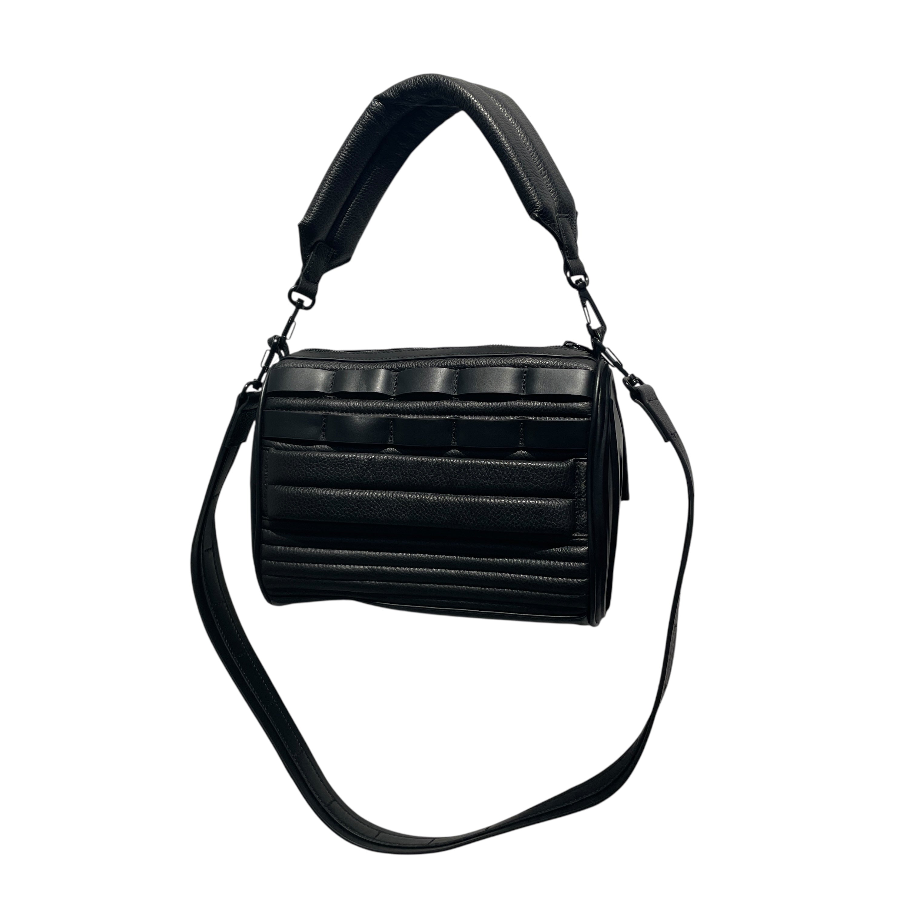 DIESEL/Cross Body Bag/Leather/BLK/odd shoulder bag view 2