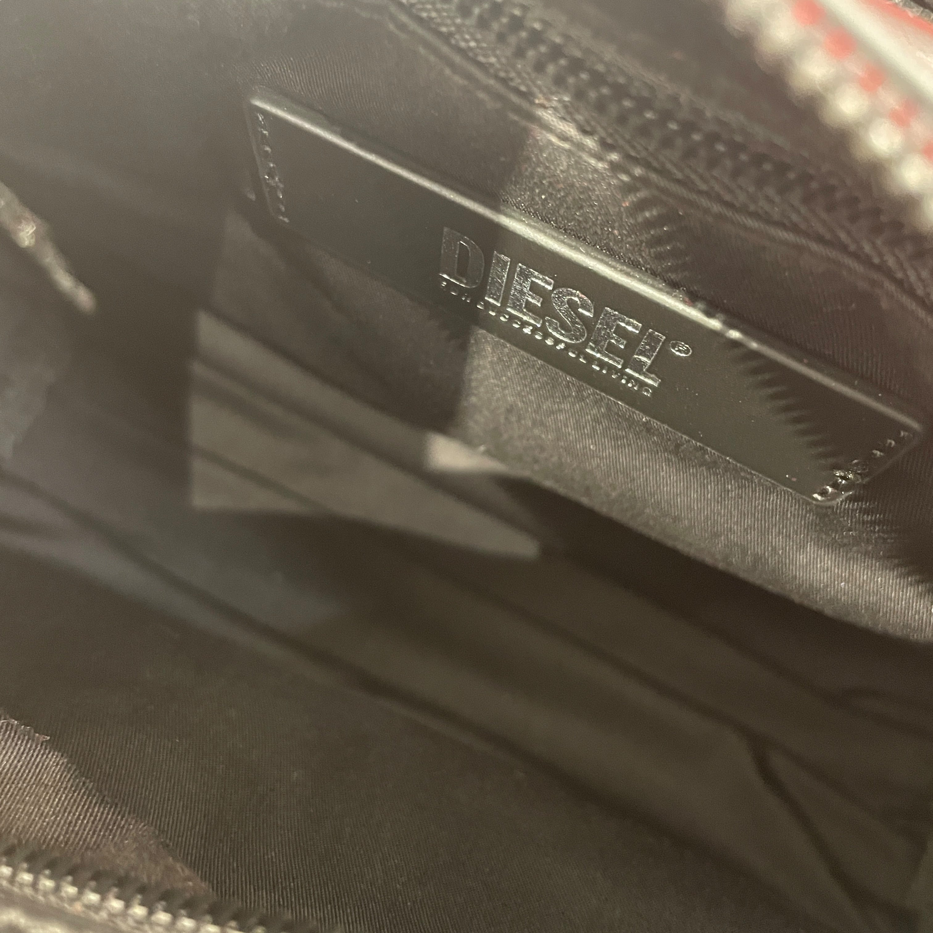 DIESEL/Cross Body Bag/Leather/BLK/odd shoulder bag view 5