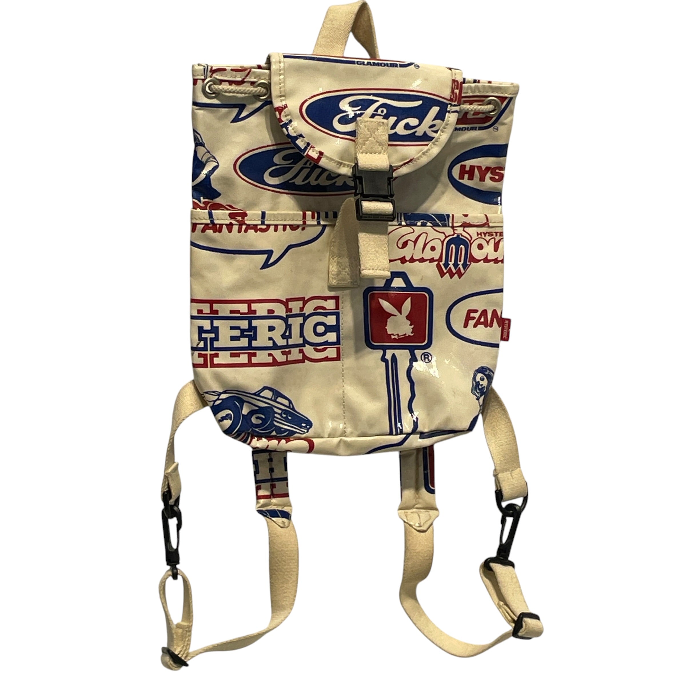 HYSTERIC GLAMOUR/Backpack/All Over Print/CRM/multi logo view 1