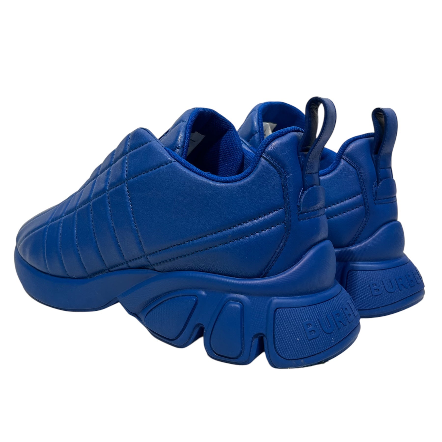 BURBERRY/Hi-Sneakers/EU 43/Leather/BLU/classic quilted leather view 2