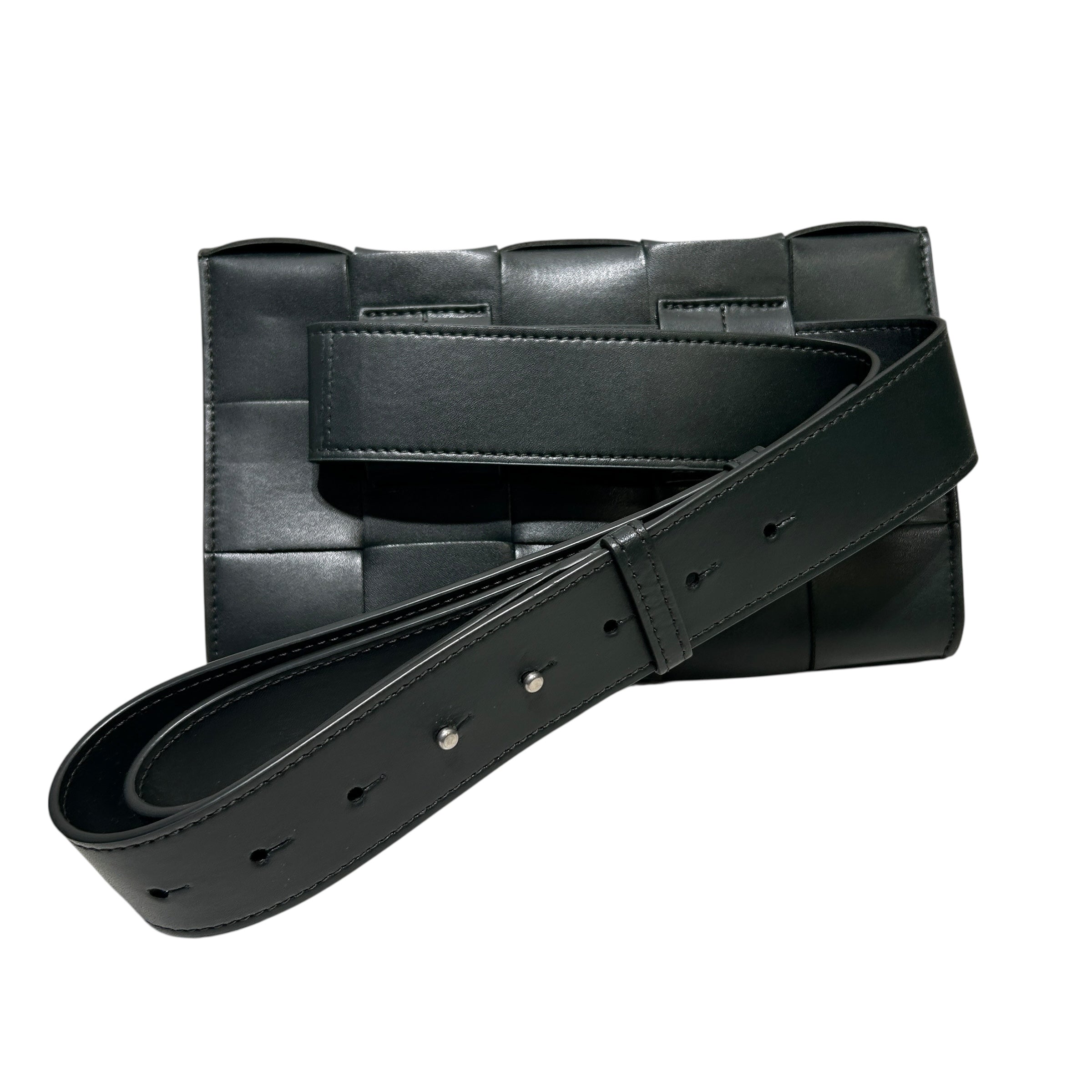 BOTTEGA VENETA/Fanny Pack/Leather/GRN/DARK GREEN FANNY PACK view 2