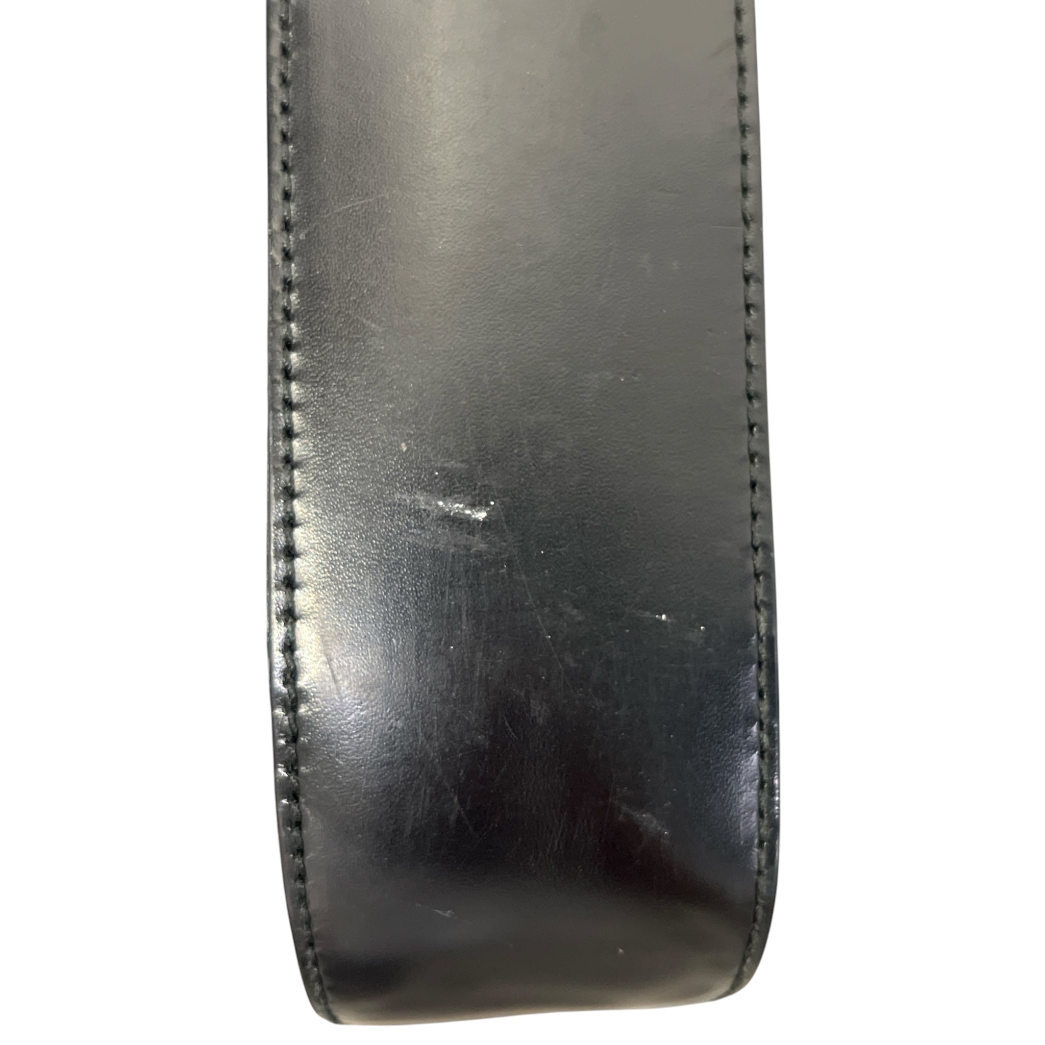 Salvatore Ferragamo/Hand Bag/Monogram/Leather/BLK/EMBOSSED GANCINI SILVER DETAIL view 5