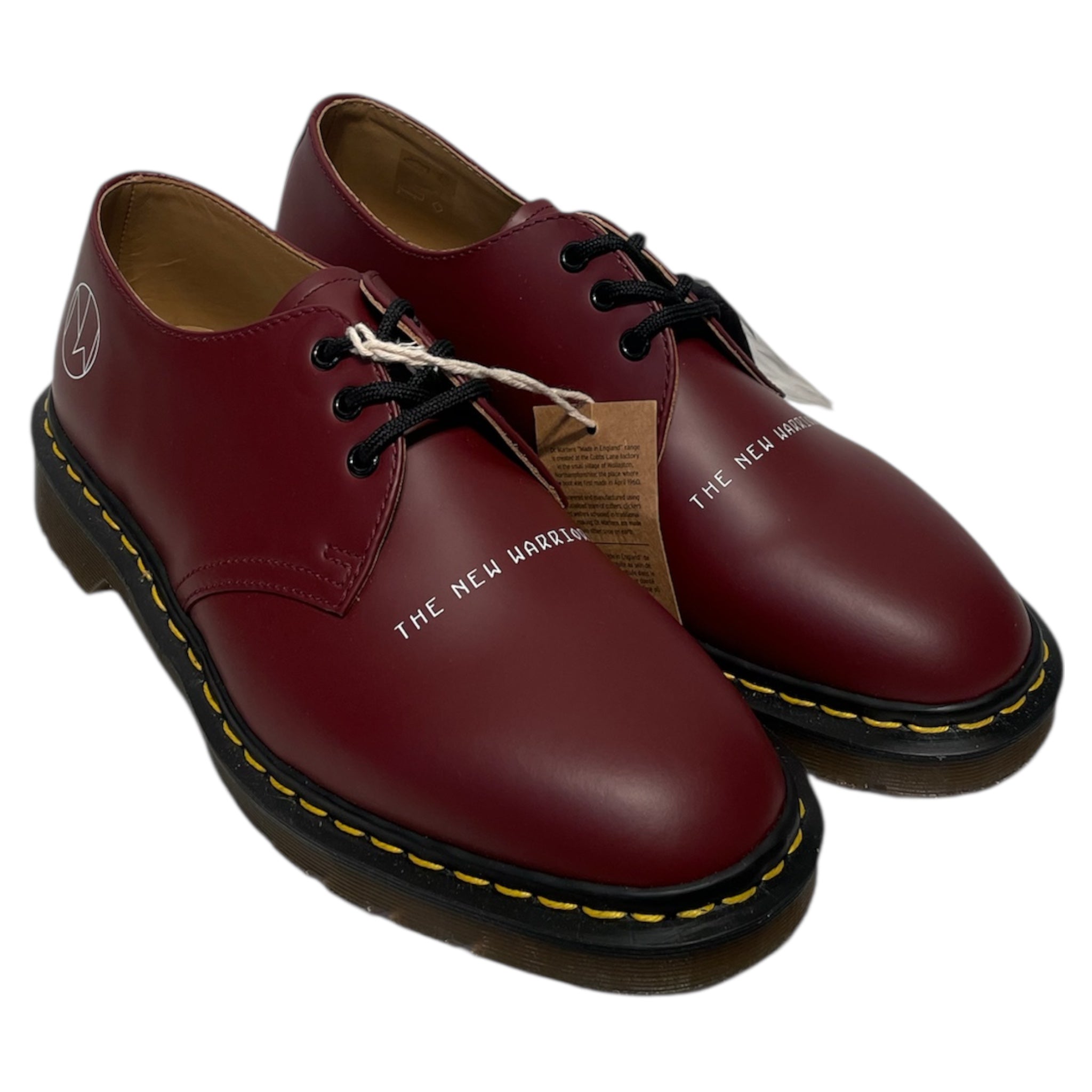 Dr.Martens/UNDERCOVER/Dress Shoes/US 10/Cotton/BRD/U-Tip/"the new warriors" lettering view 1