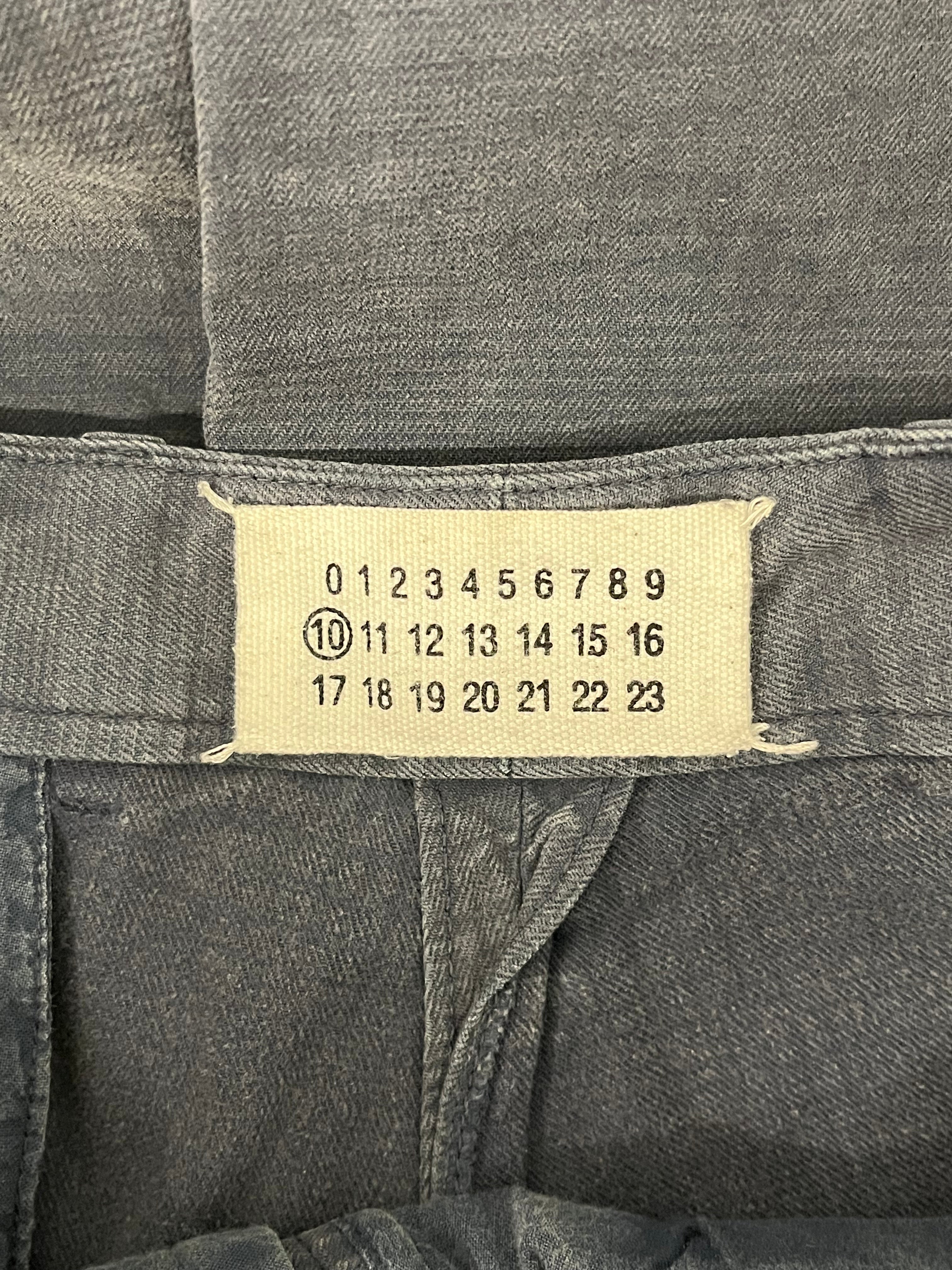 Martin Margiela/Cargo Pants/50/Cotton/BLU/CARGO WITH WELT FRONT POCKETS view 3