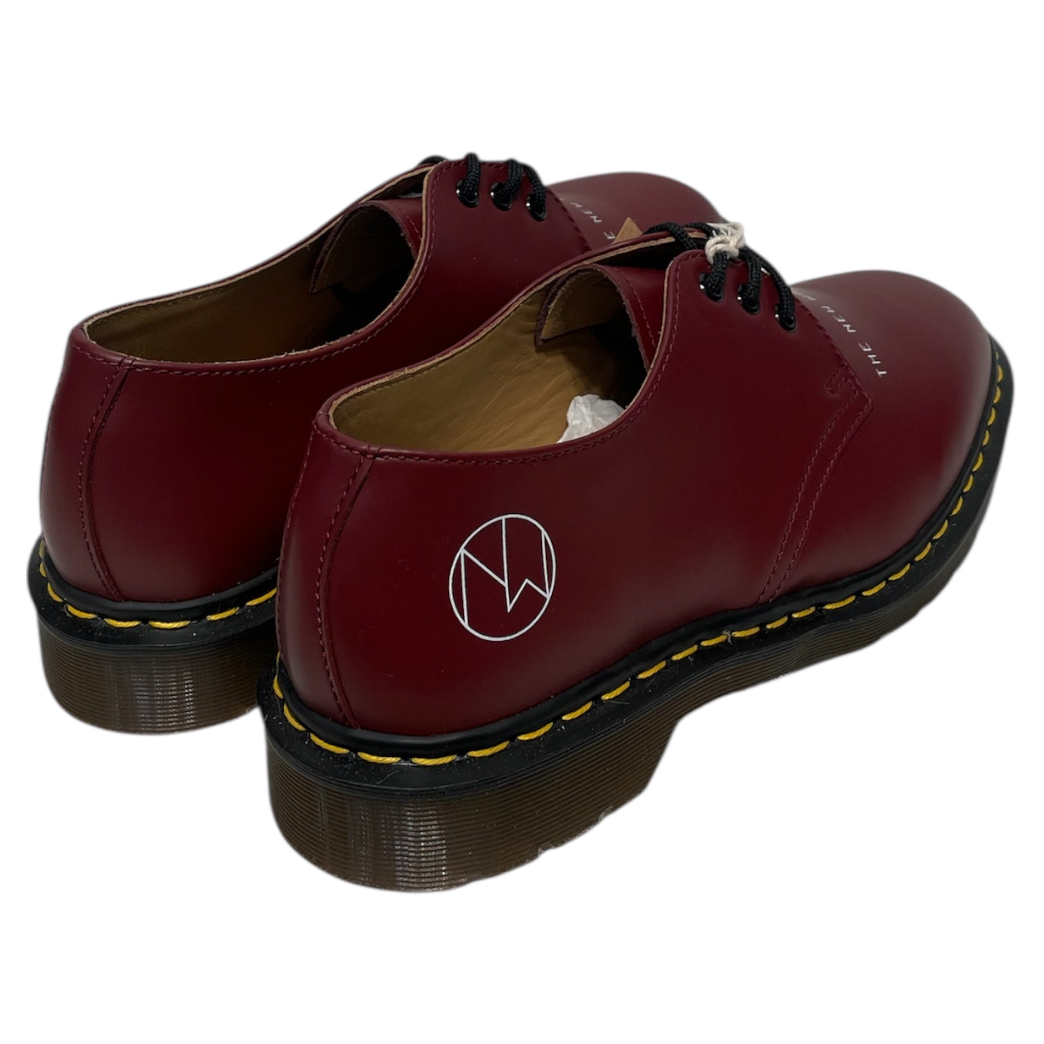 Dr.Martens/UNDERCOVER/Dress Shoes/US 10/Cotton/BRD/U-Tip/"the new warriors" lettering view 2
