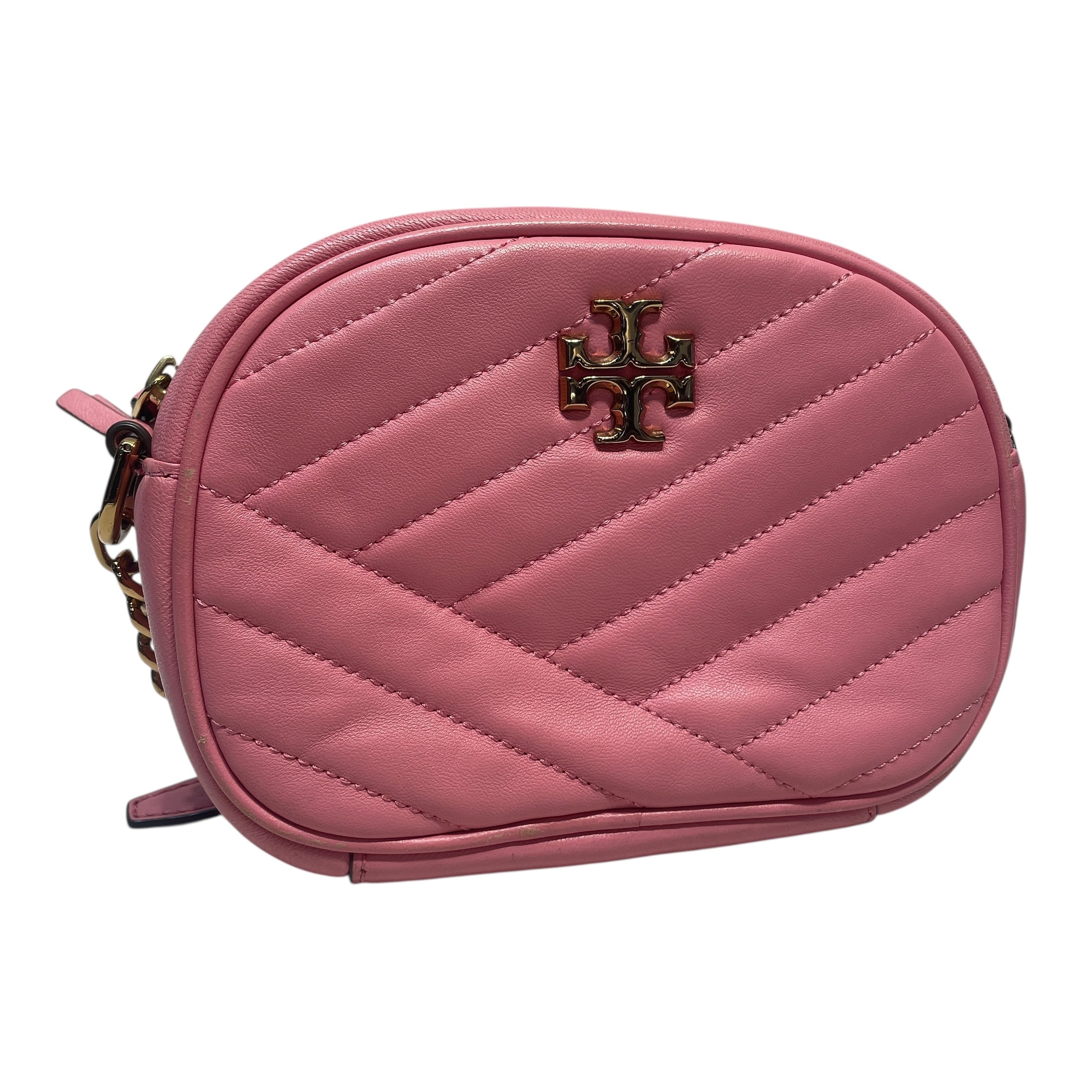 TORY BURCH/Cross Body Bag/Leather/PNK/GOLD CHAIN view 10