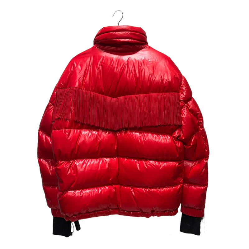 MONCLER/Puffer Jkt/3/RED/PUFFER RED FRINGE