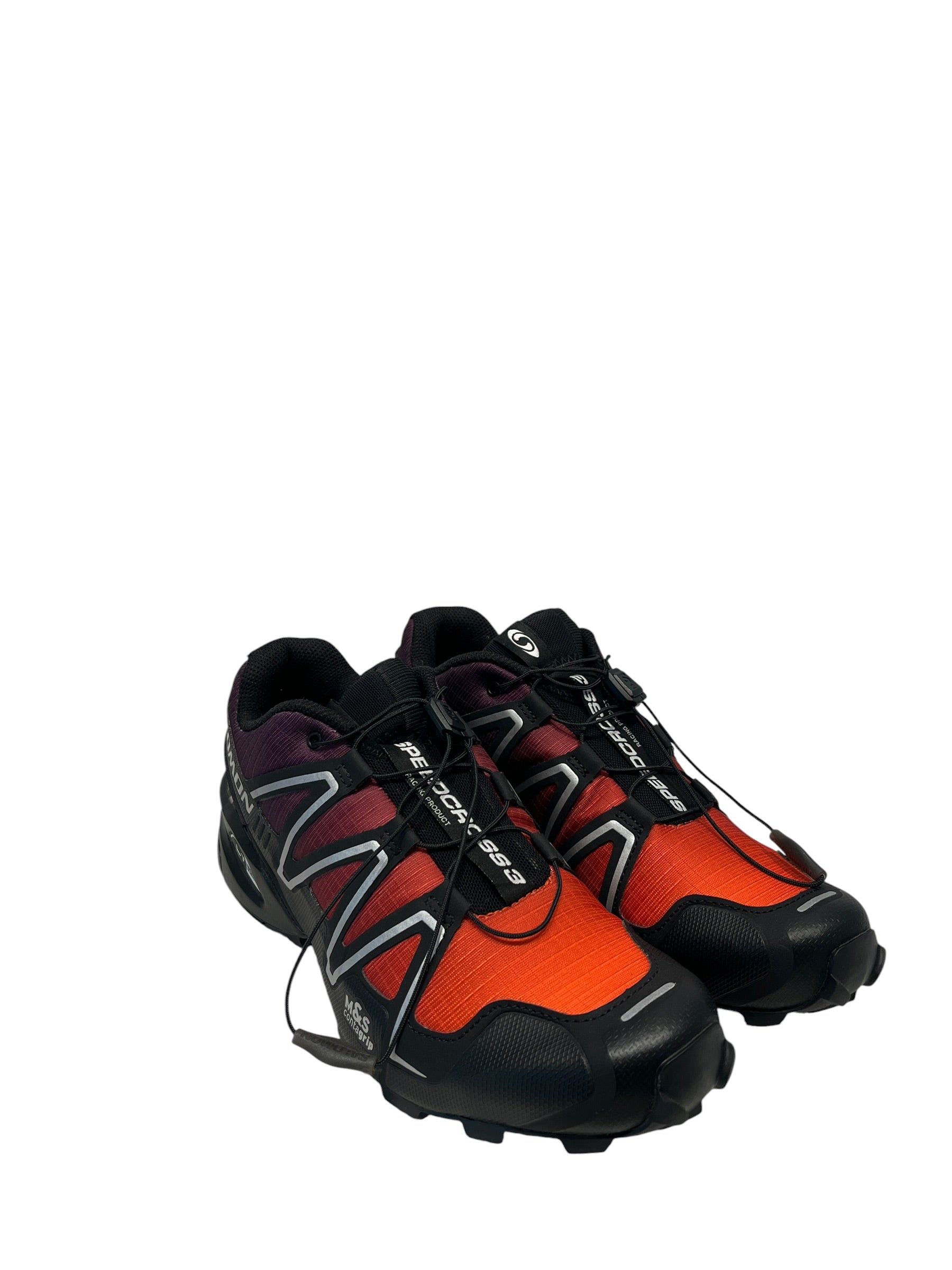 salomon/Low-Sneakers/US 9/Border/Acrylic/MLT/Plain-Toe/Speedcross view 1