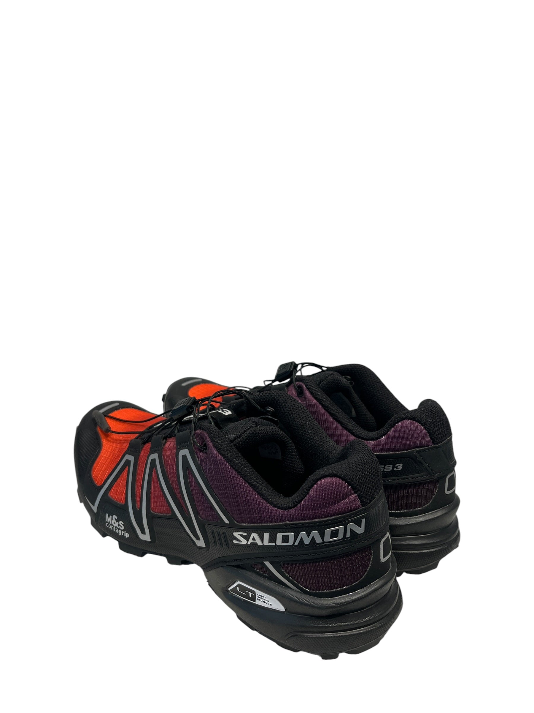 salomon/Low-Sneakers/US 9/Border/Acrylic/MLT/Plain-Toe/Speedcross view 2