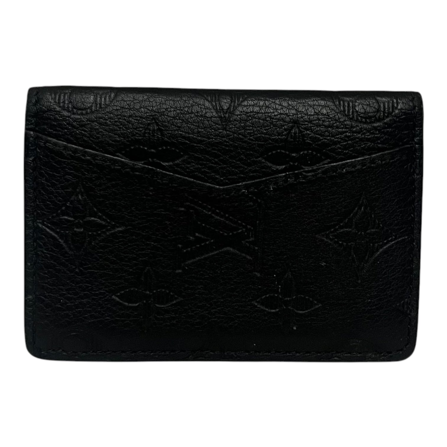 LOUIS VUITTON/Wallet/Monogram/Leather/BLK/L's/ view 2
