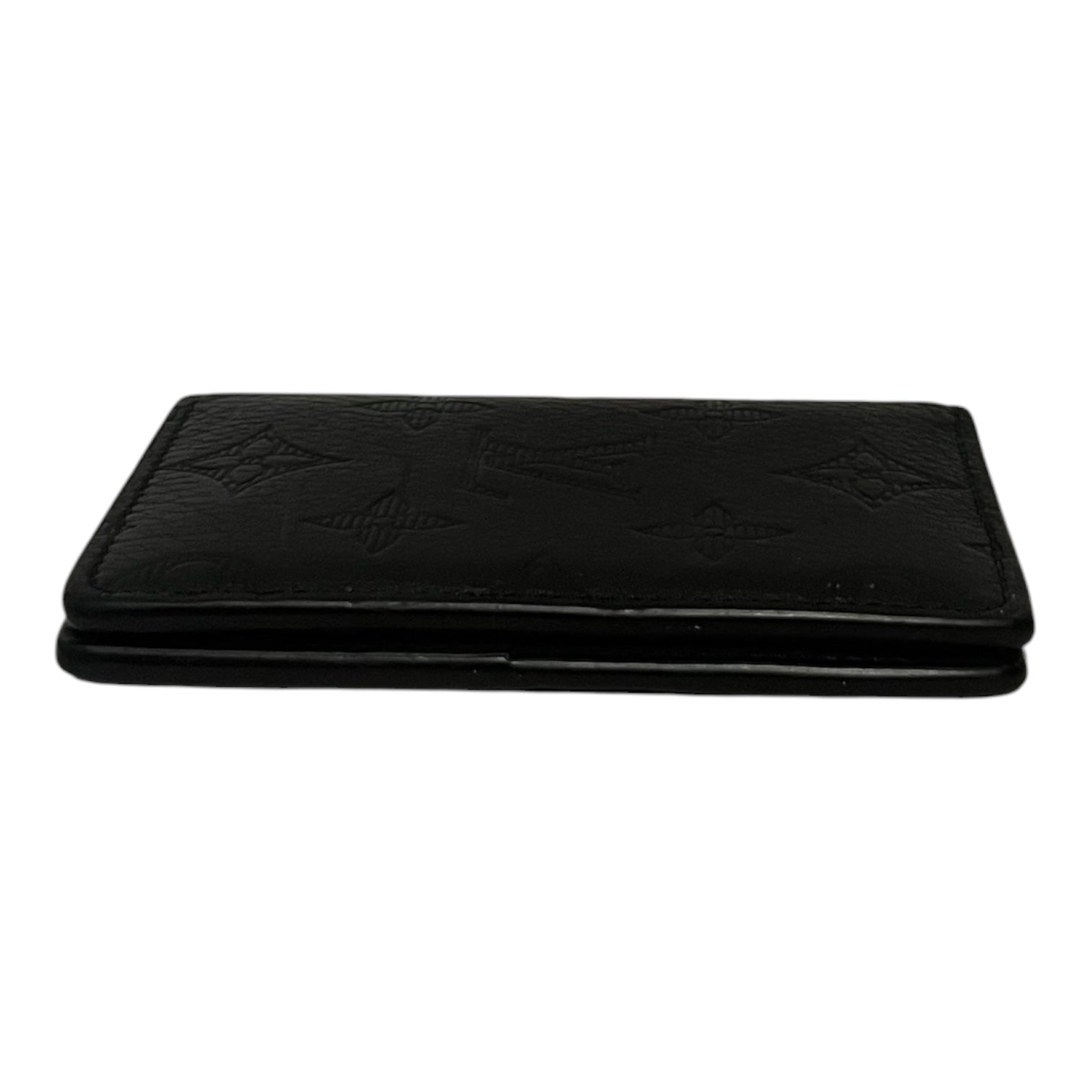 LOUIS VUITTON/Wallet/Monogram/Leather/BLK/L's/ view 3