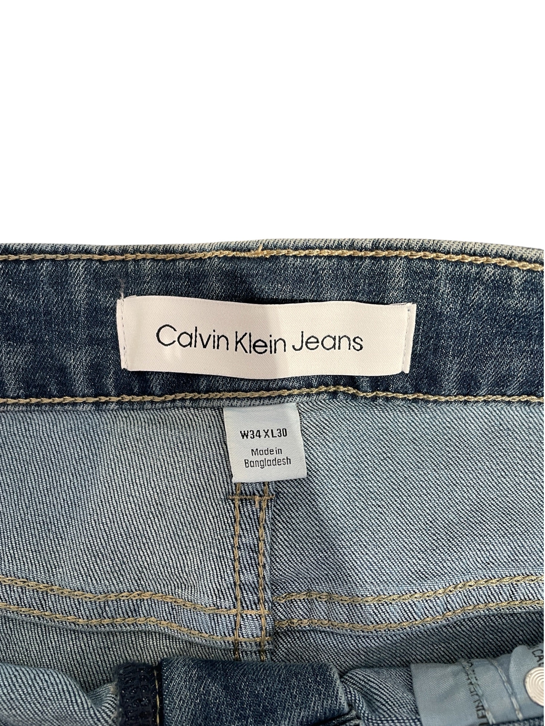 Calvin Klein/Pants/34/Denim/BLU/ view 3