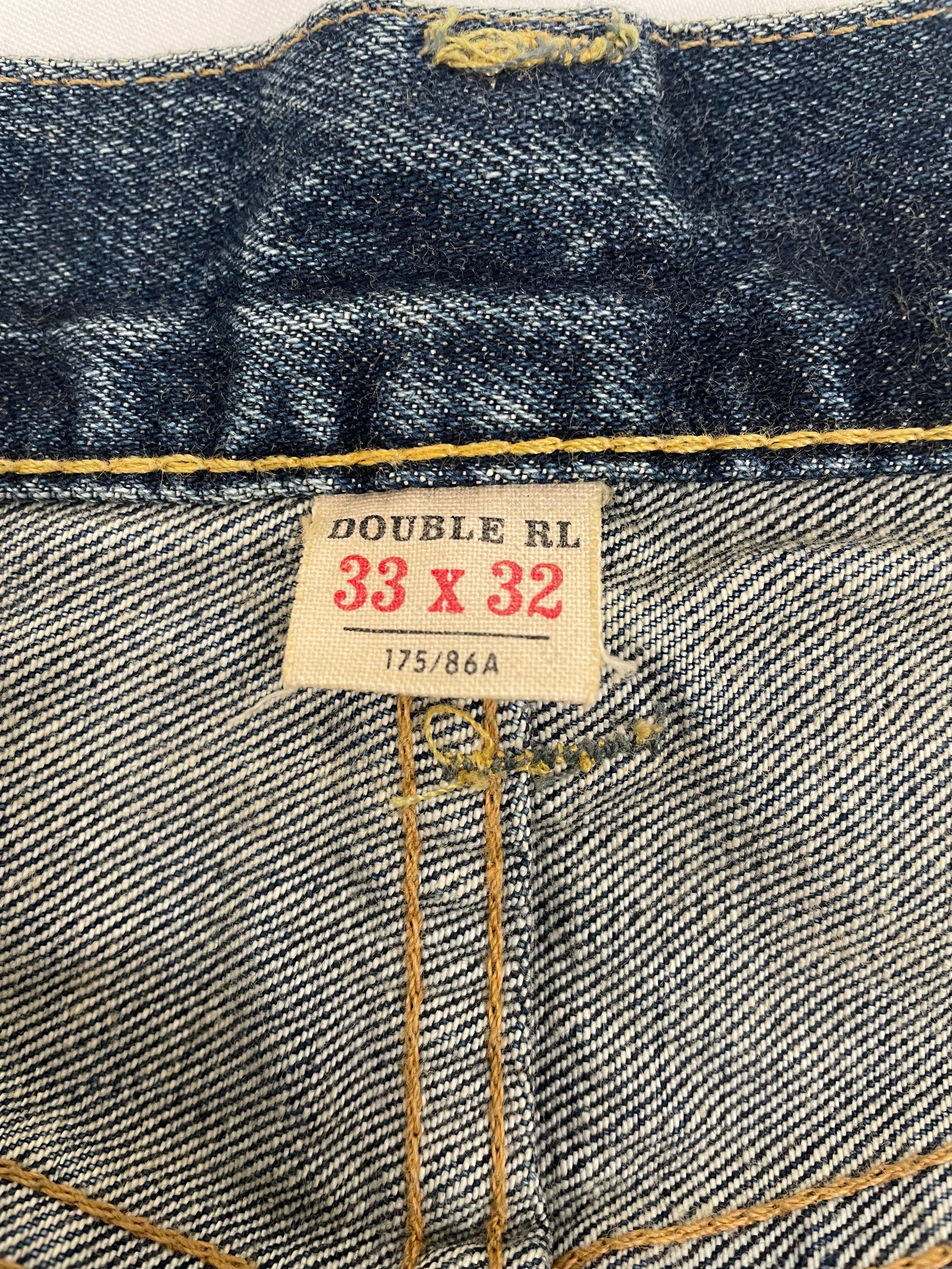 RRL/Straight Pants/33/Denim/IDG/ view 4