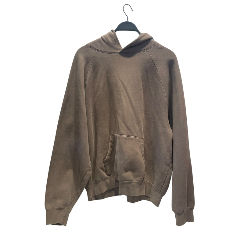 FOG ESSENTIALS/Hoodie/L/Cotton/KHK/Essentials Spellout Back Hit