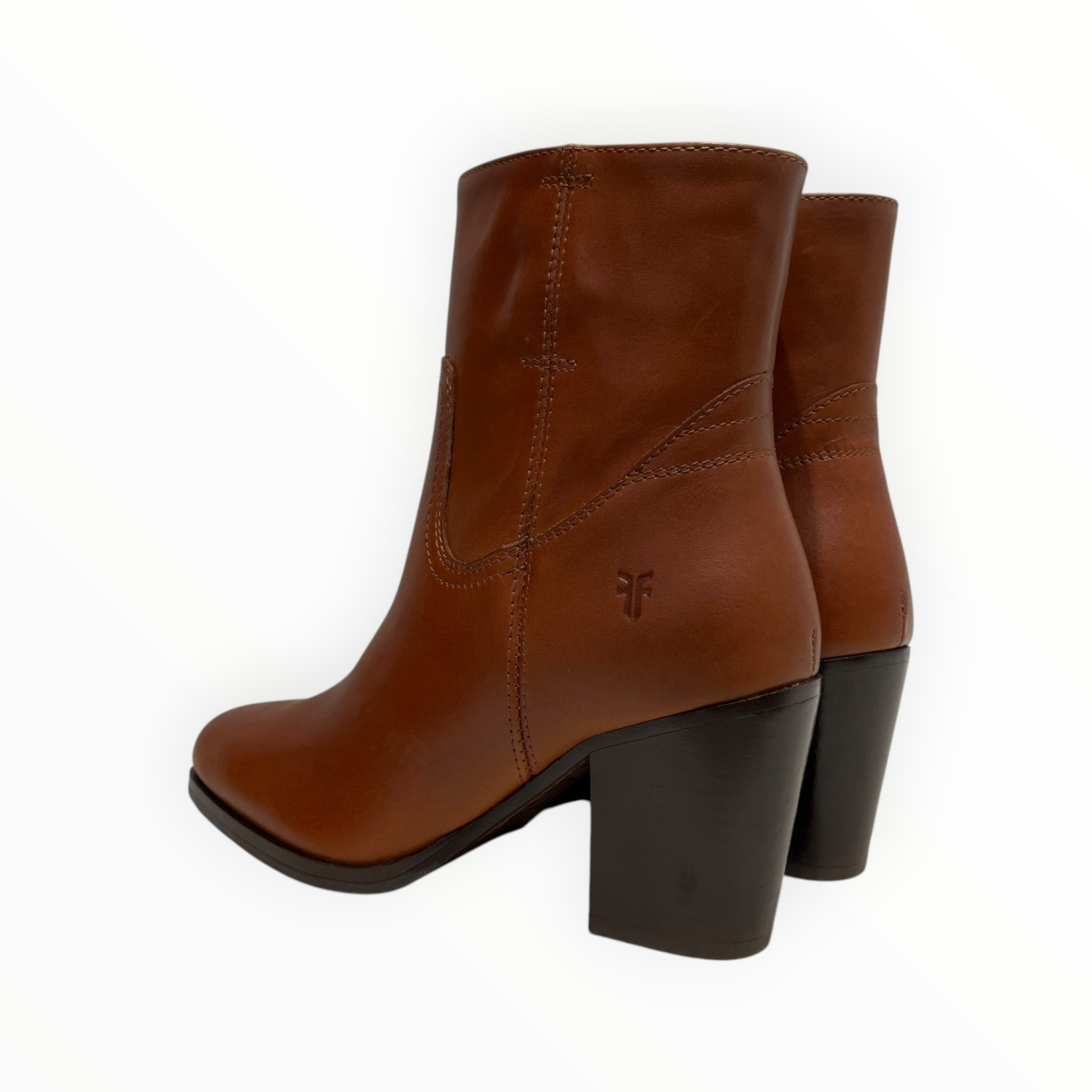 FRYE/Ankle Boots/US 6.5/Leather/BRW/SHILOH ANKLE ZIP BOOTIE view 2