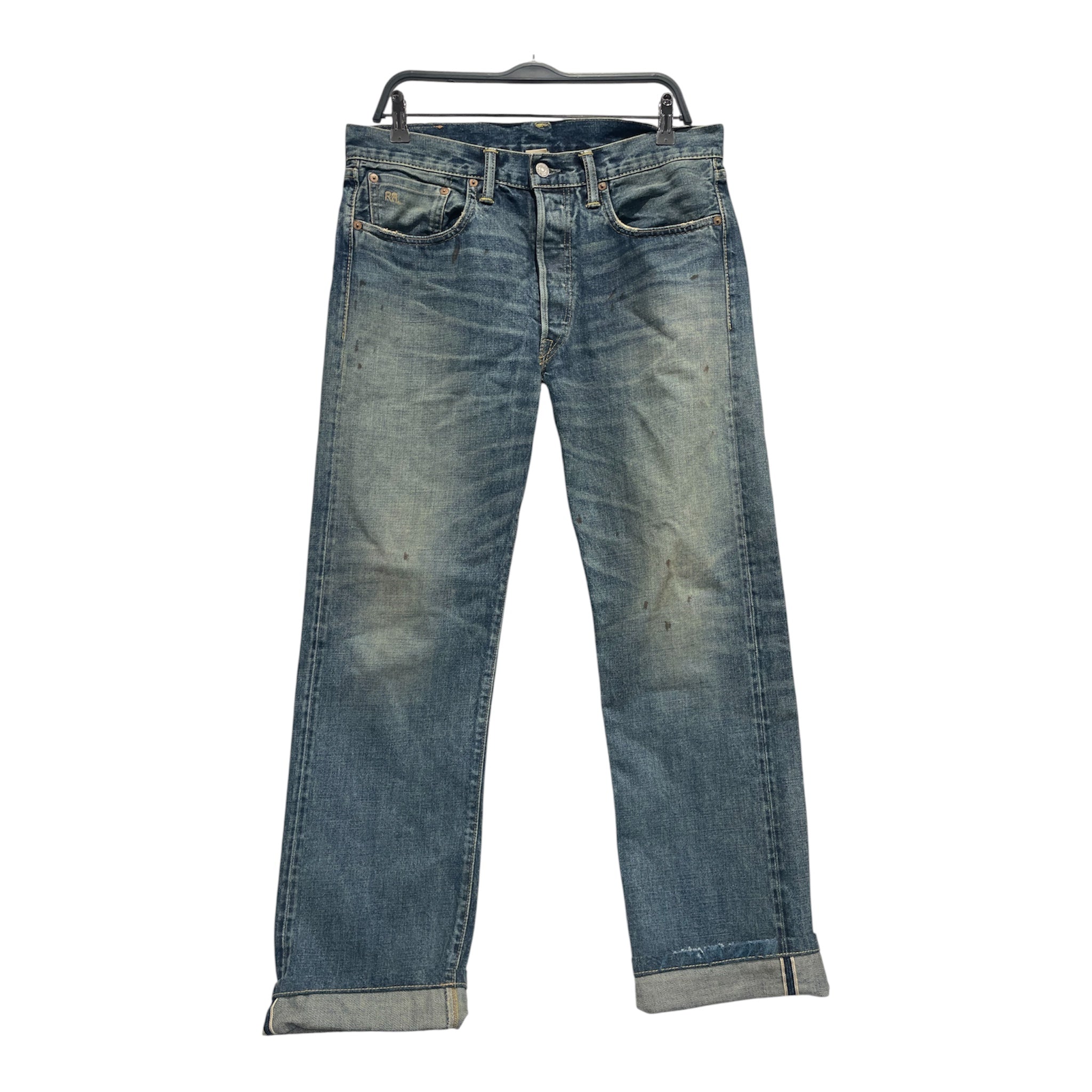 RRL/Straight Pants/33/Denim/IDG/ view 1