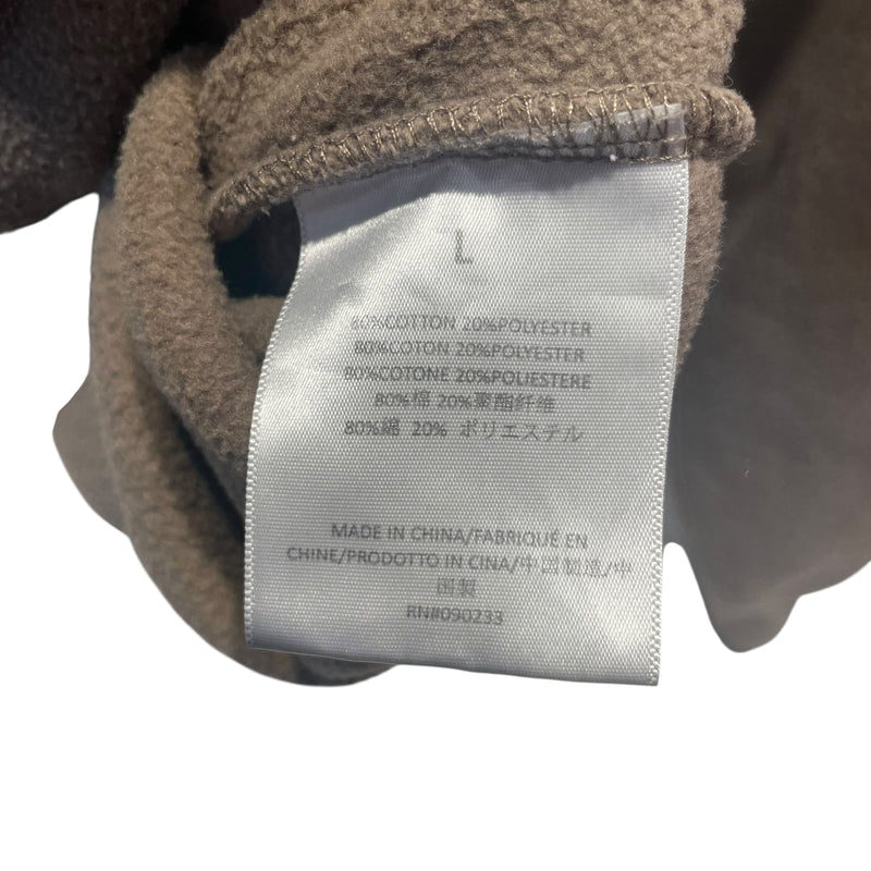 FOG ESSENTIALS/Hoodie/L/Cotton/KHK/Essentials Spellout Back Hit