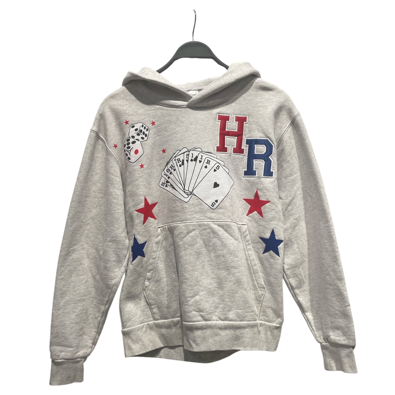 HIGH ROLLERS/Hoodie/S/Cotton/GRY/777 HIGH ROLLERS view 1
